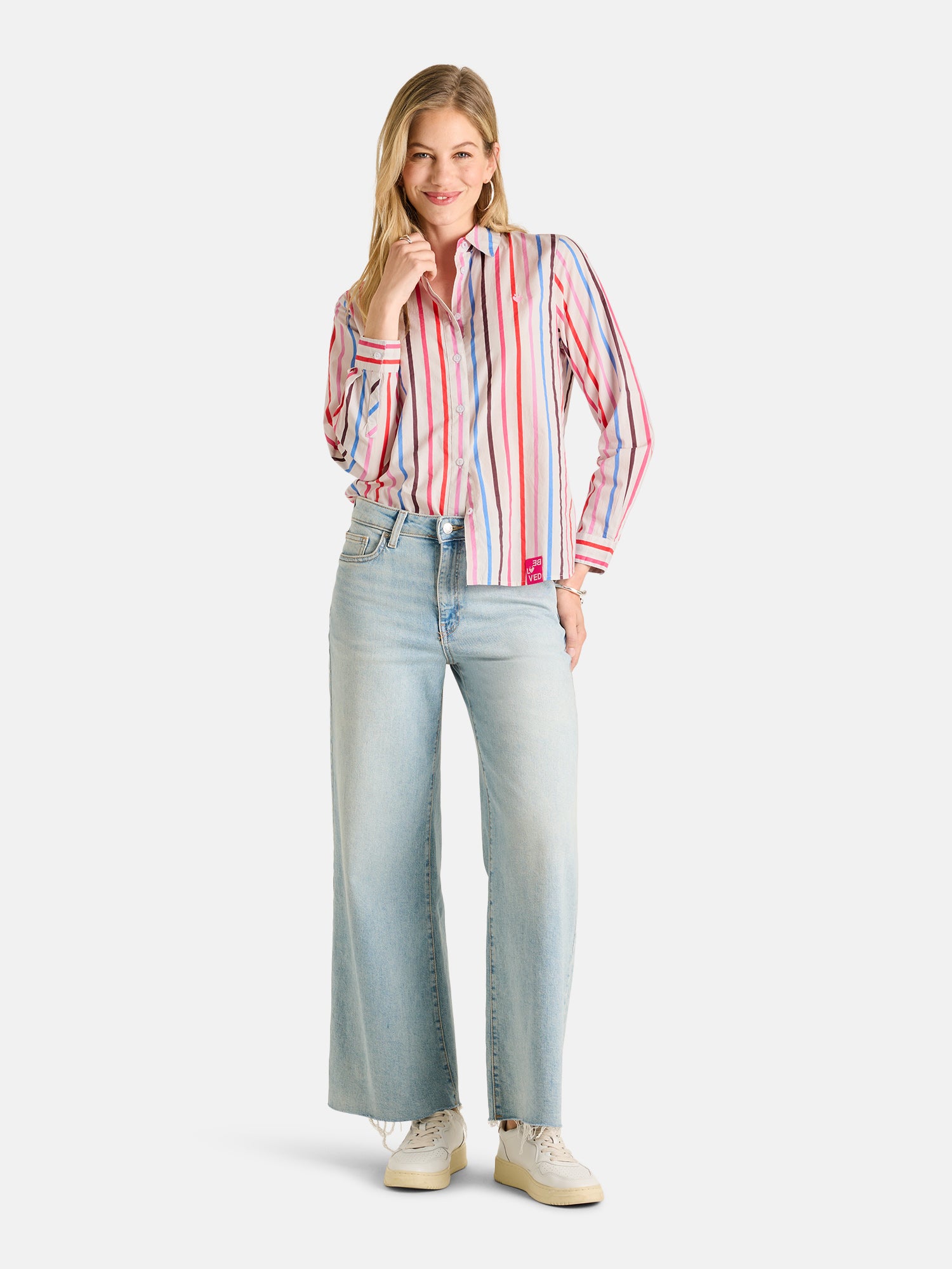 Bluse "LisaL" aus Baumwolle