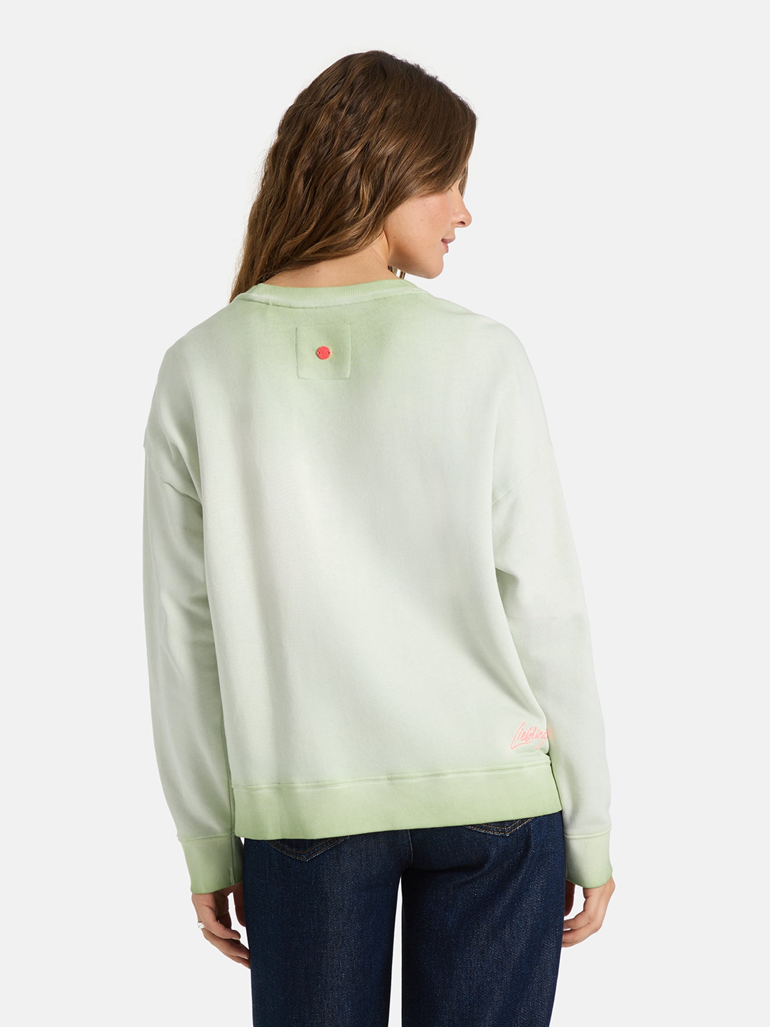 Sweatshirt "LivL" aus Baumwolle