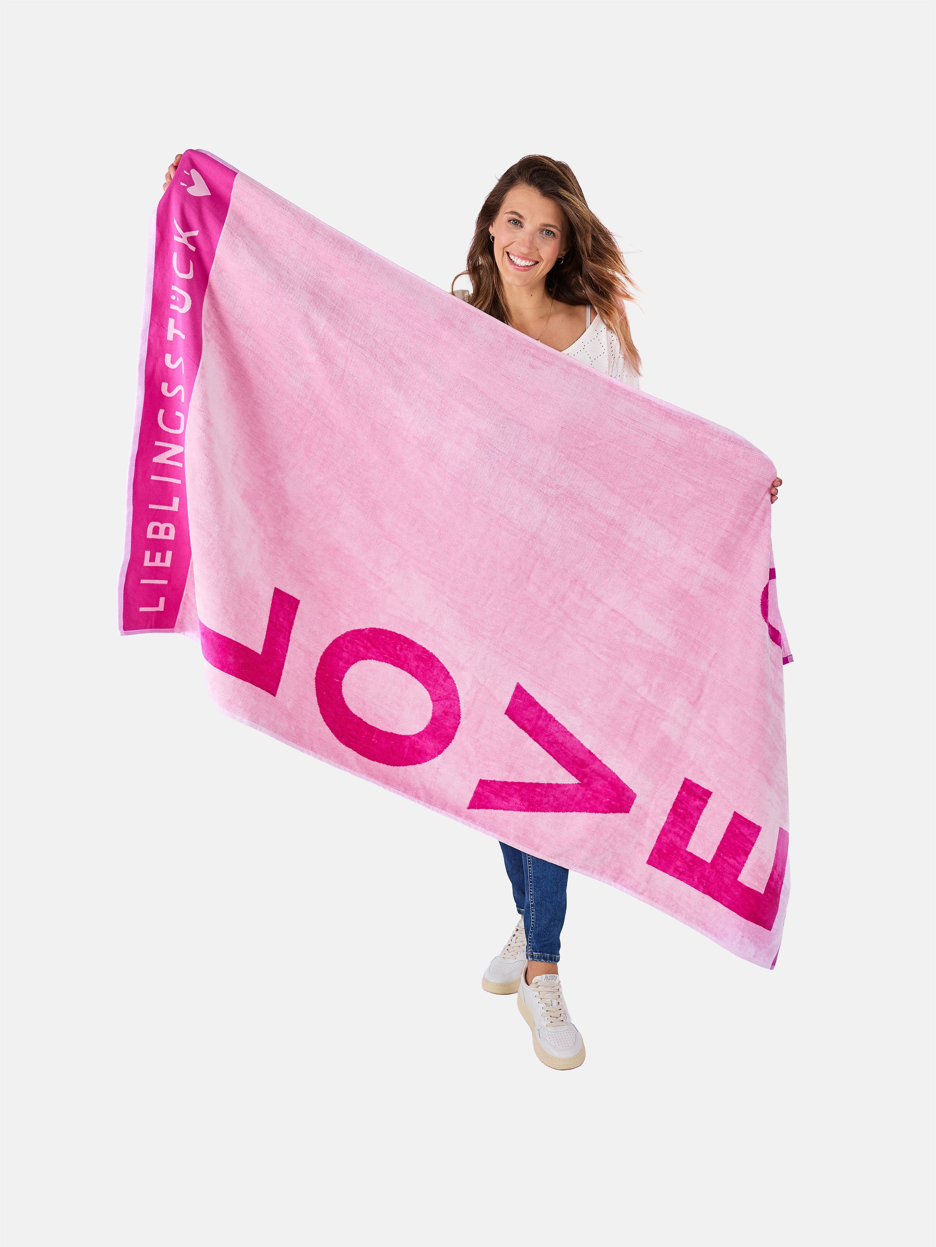 Badetuch "LovetowelL" aus Baumwolle