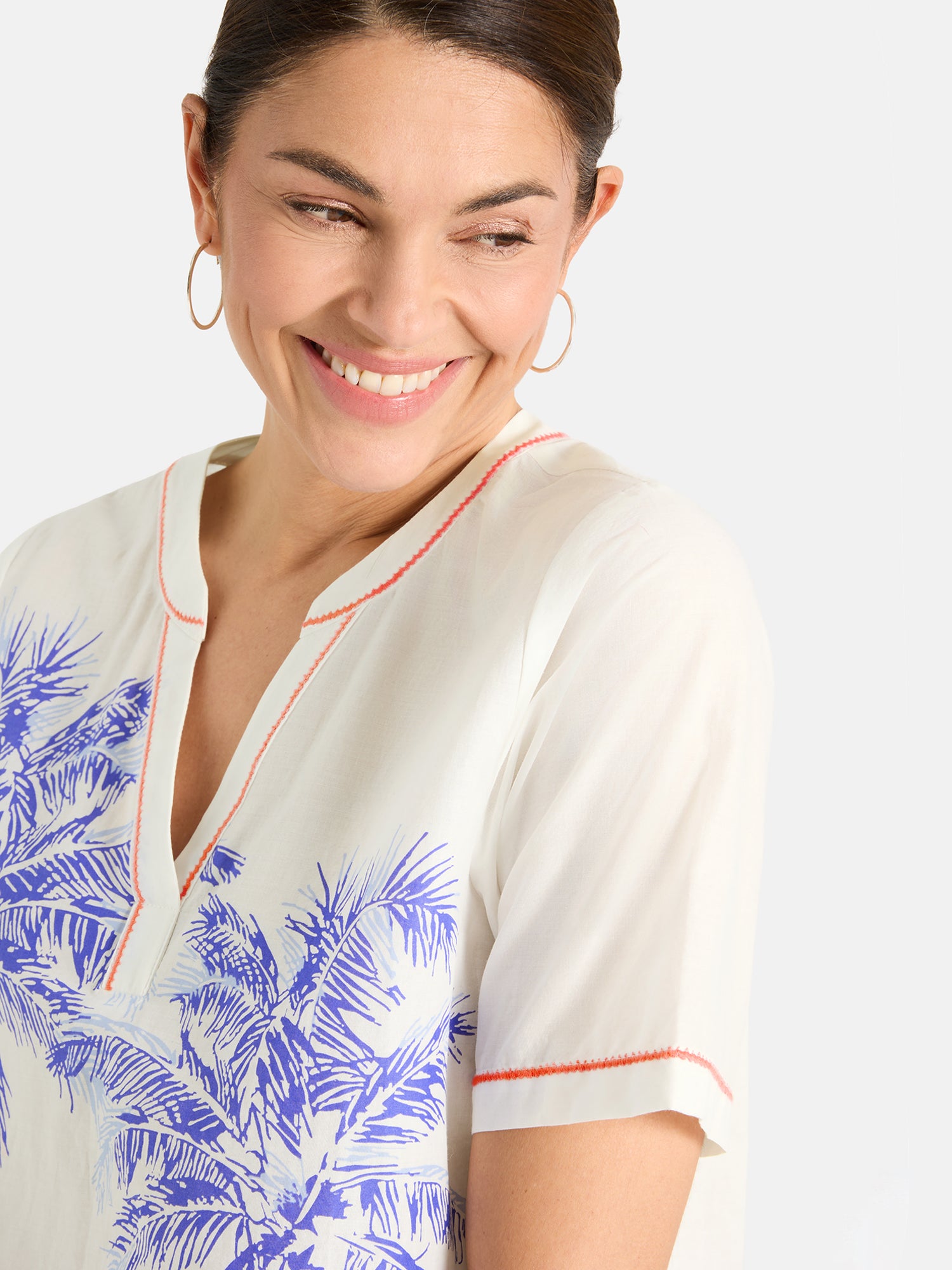 Bluse "LunaL" aus Baumwolle