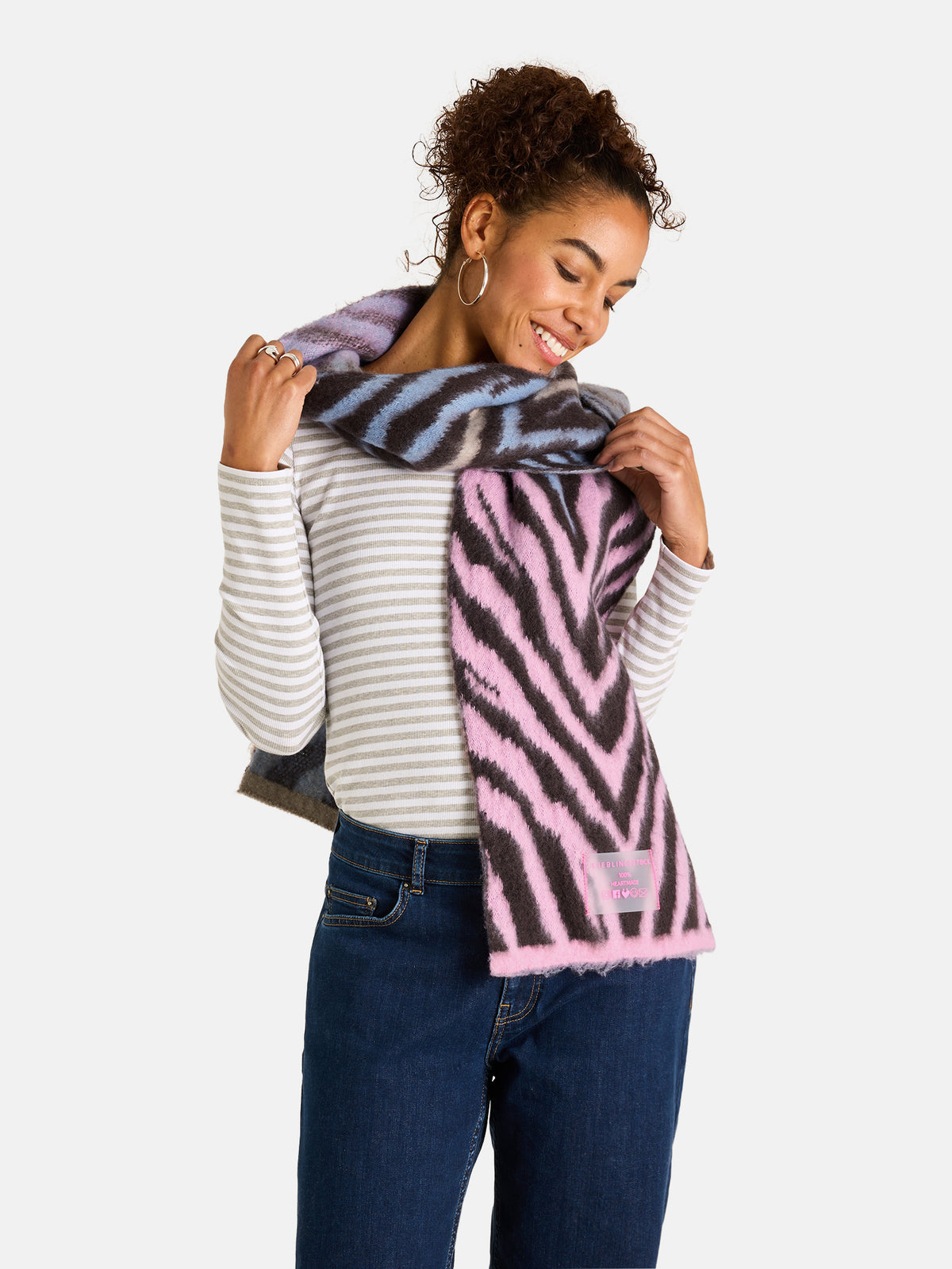 Jacquard-Strickschal "MadiL"