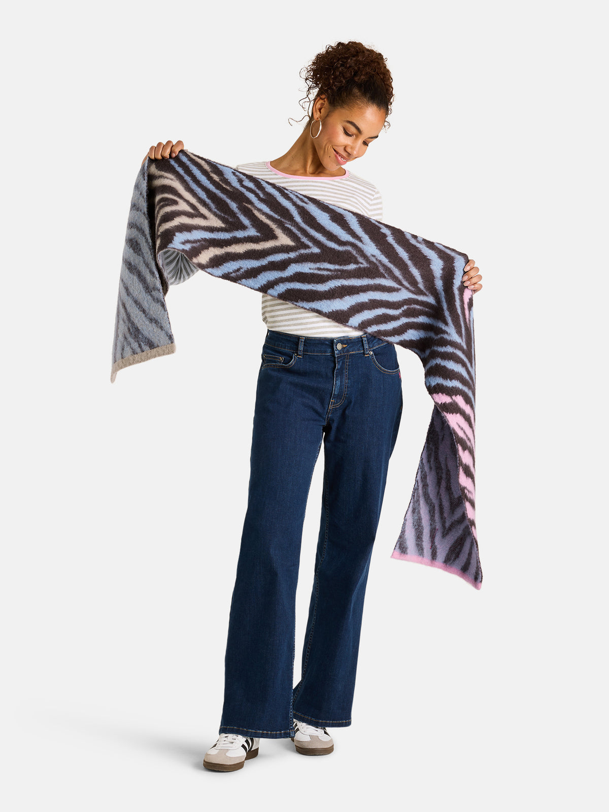 Jacquard-Strickschal "MadiL"