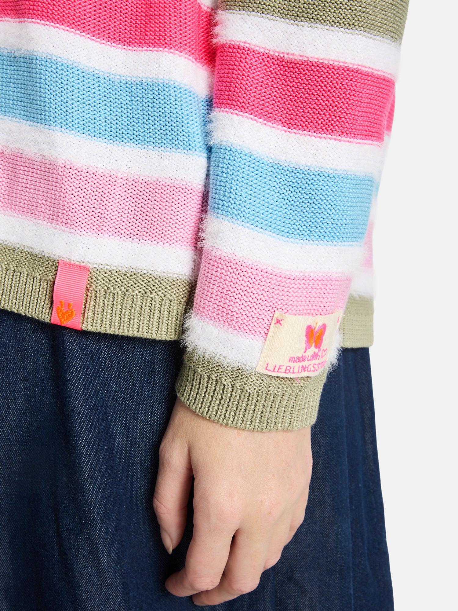 Strickjacke "MaliskiL" aus Baumwollmix