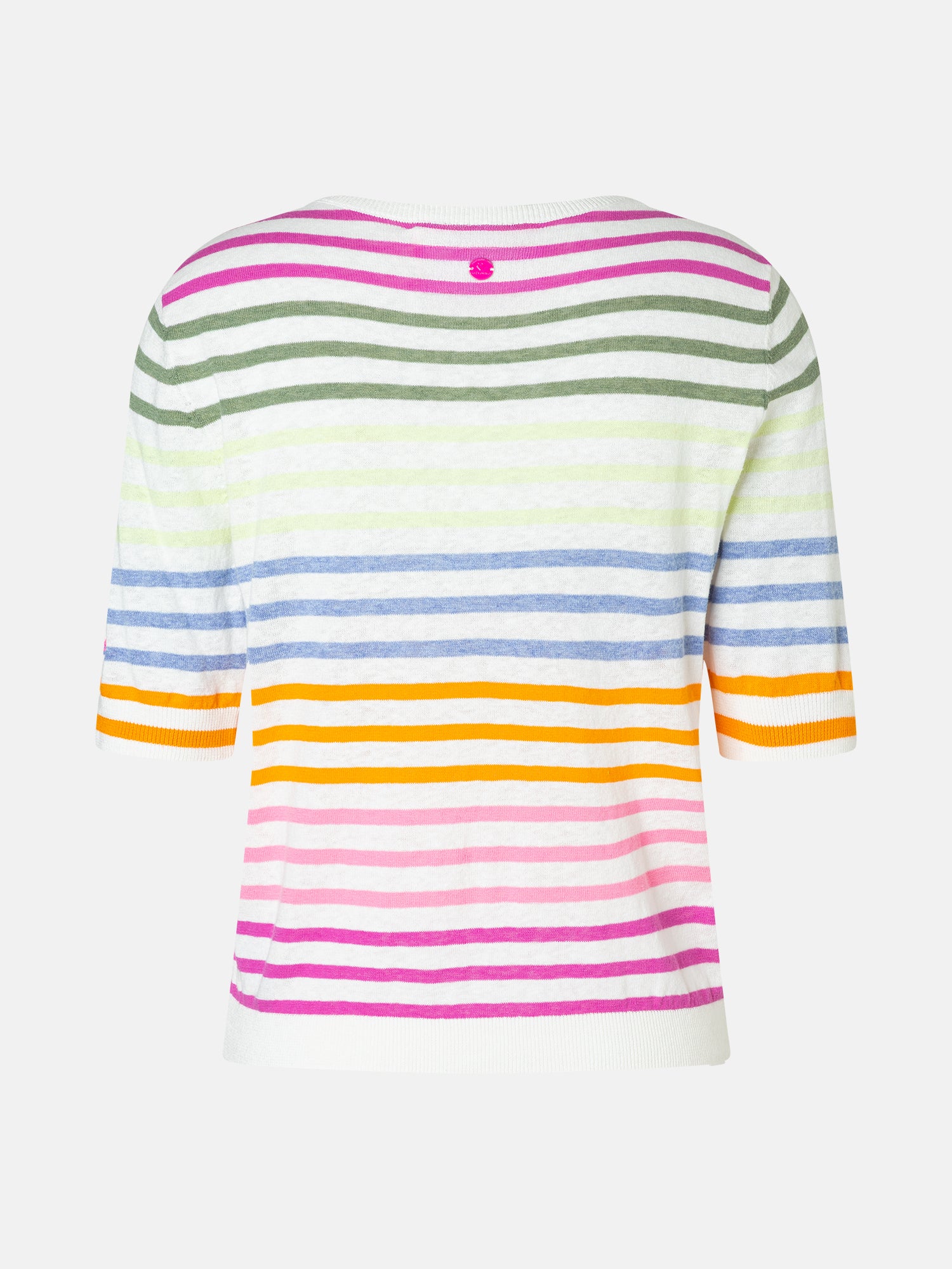 Kurzarm Strick "MarvicL" aus Baumwollmix