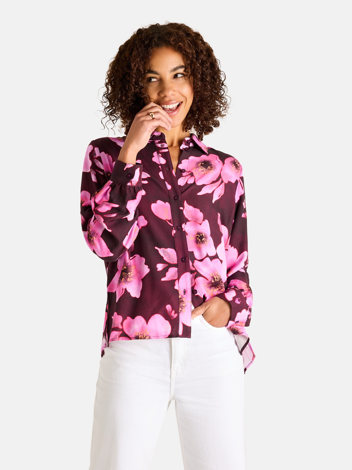 Bluse "MelodyL" aus Viskose