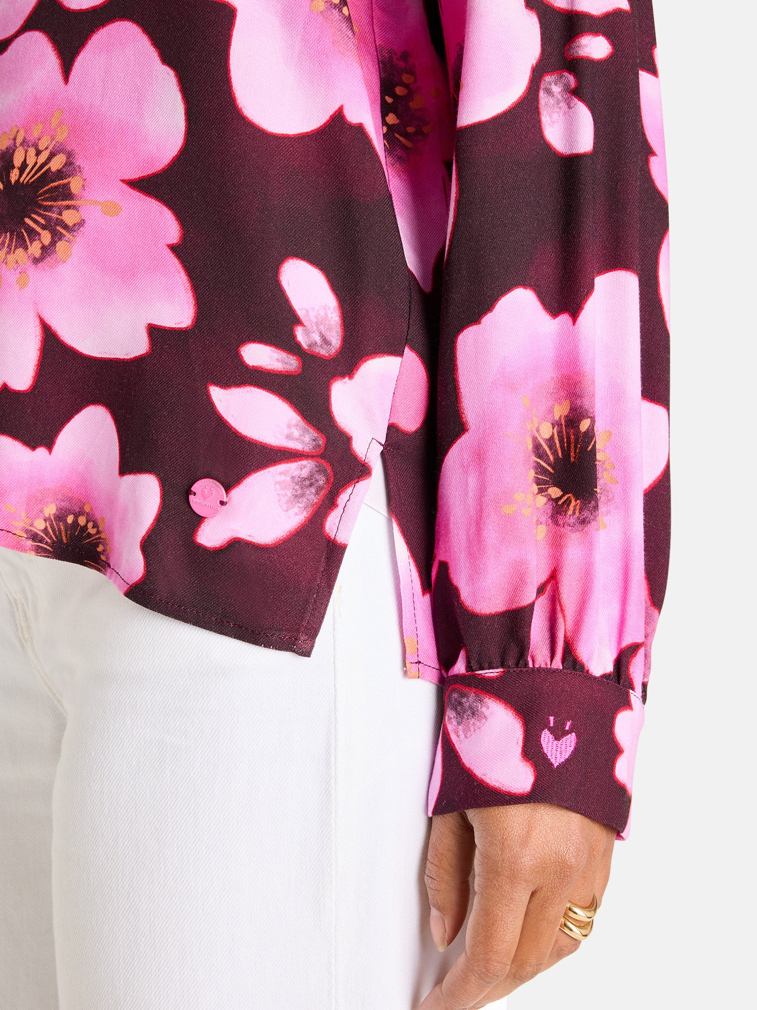 Bluse "MelodyL" aus Viskose