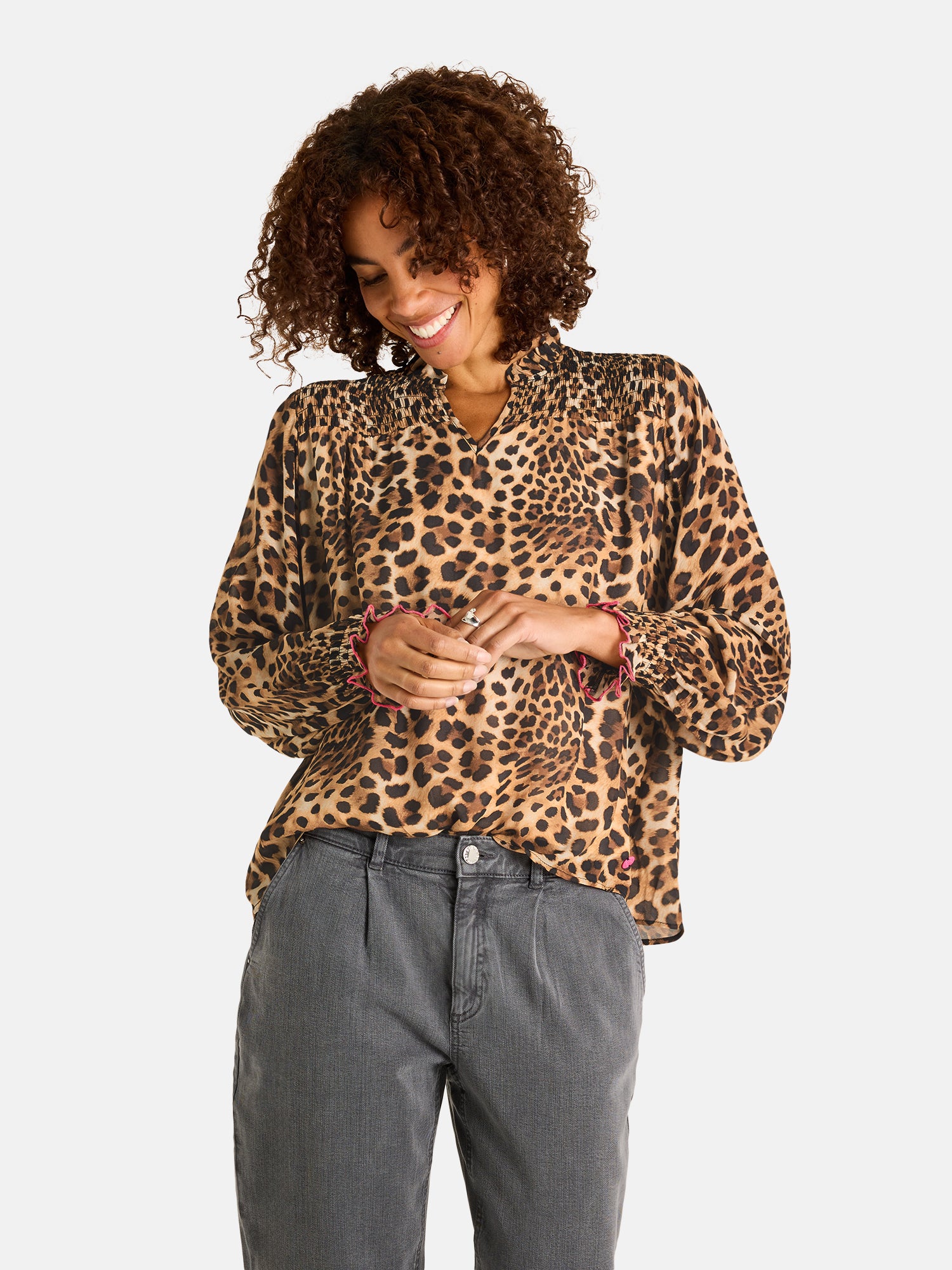 Bluse "MimiL" aus Viskose