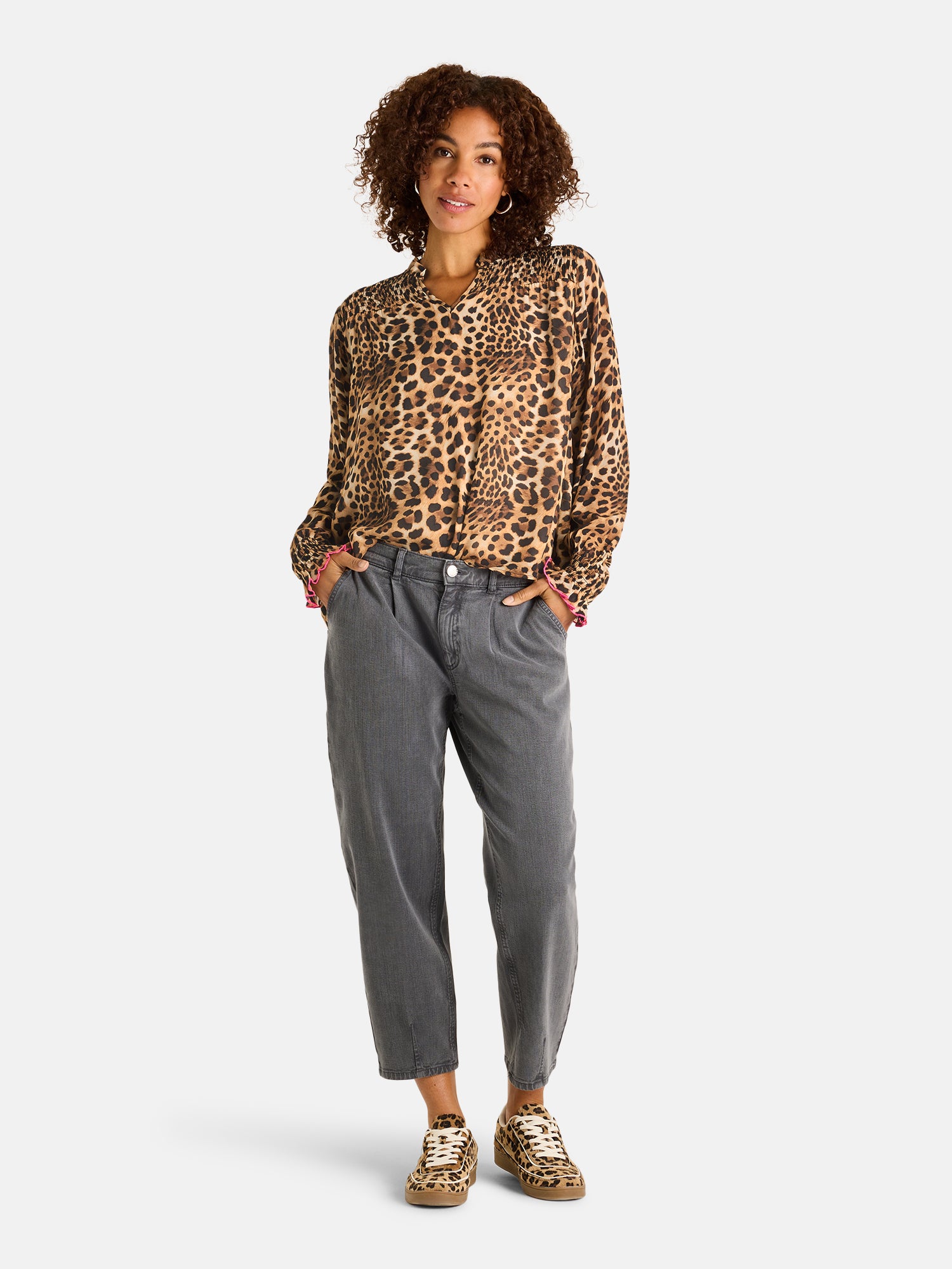 Bluse "MimiL" aus Viskose