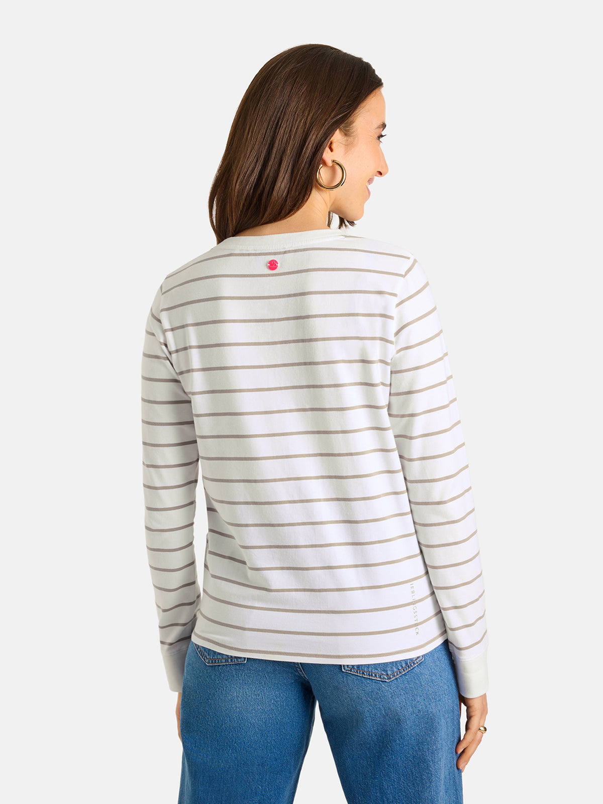 Langarmshirt "MinkyL" aus Baumwollmix