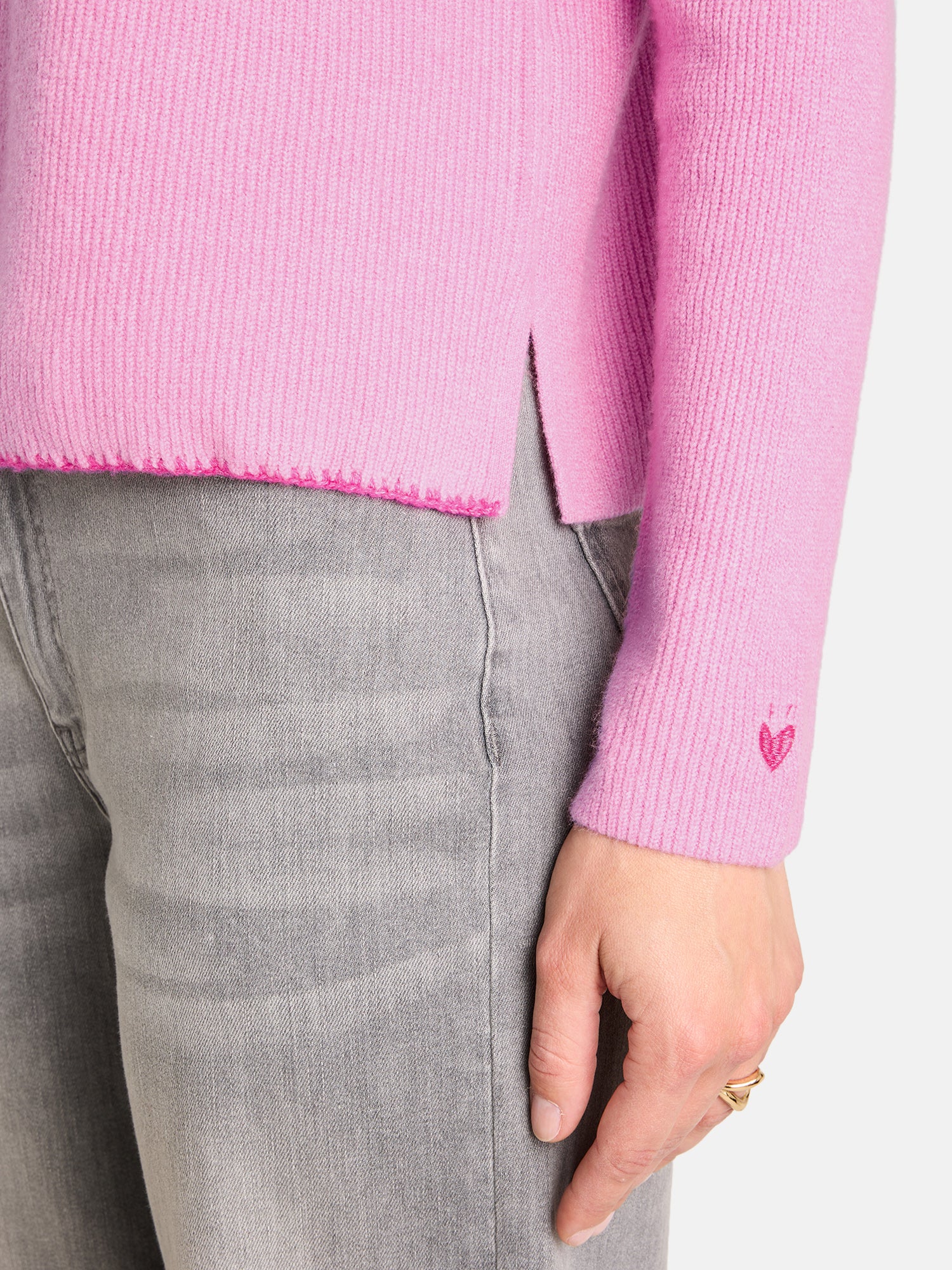 Pullover "MinouL" mit Elasthan