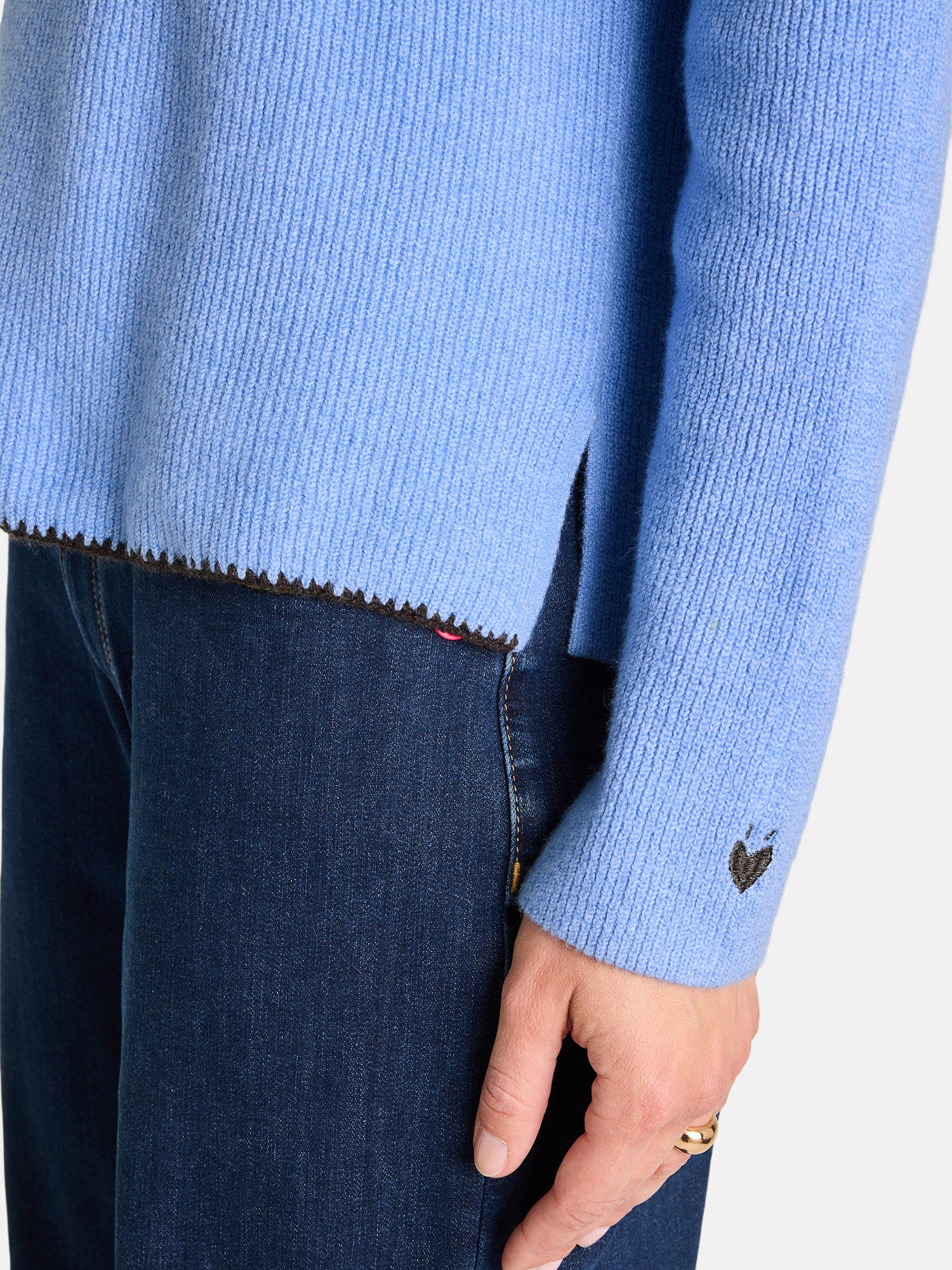 Pullover "MinouL" mit Elasthan