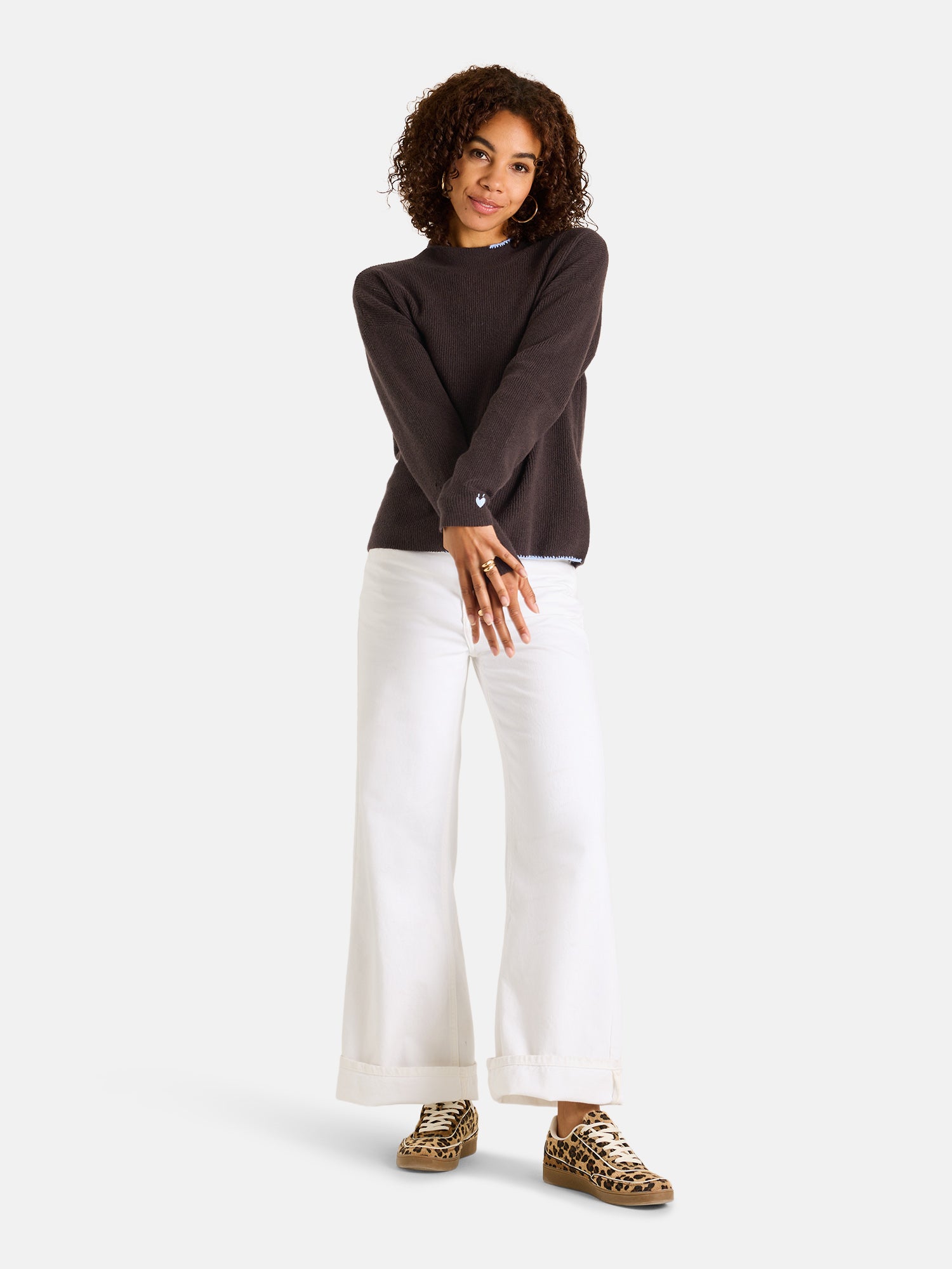 Pullover "MinouL" mit Elasthan