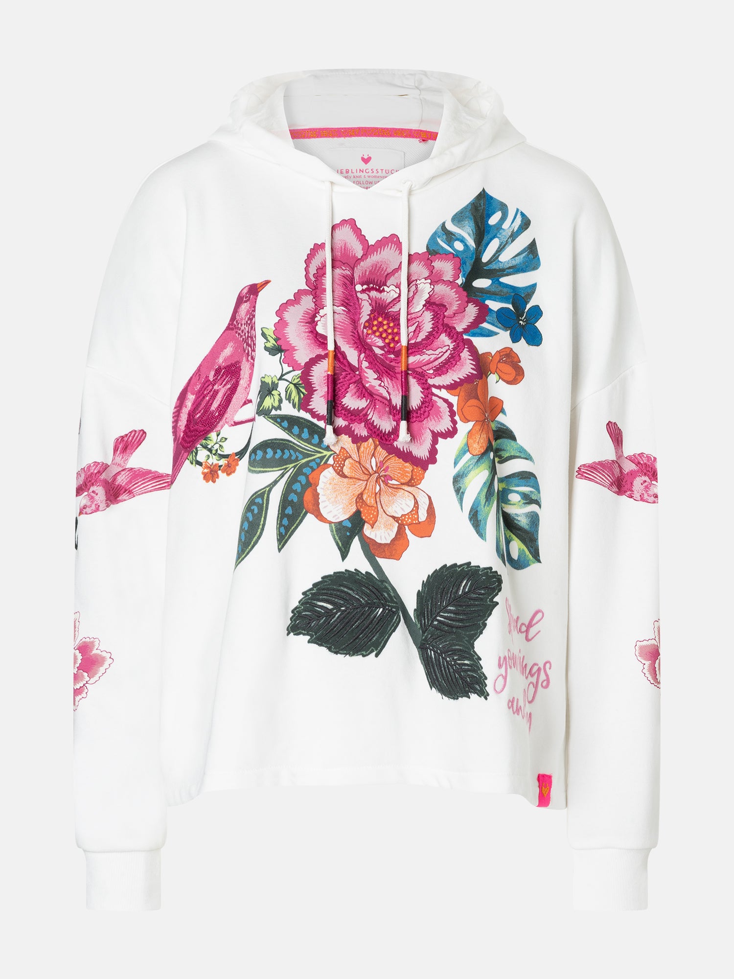 Hoodie "MioL" aus Baumwollmix