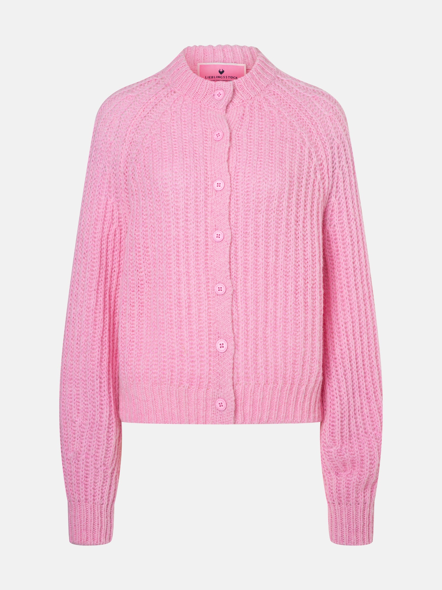 Strickjacke "MizaL" aus Alpaka-Wollmix