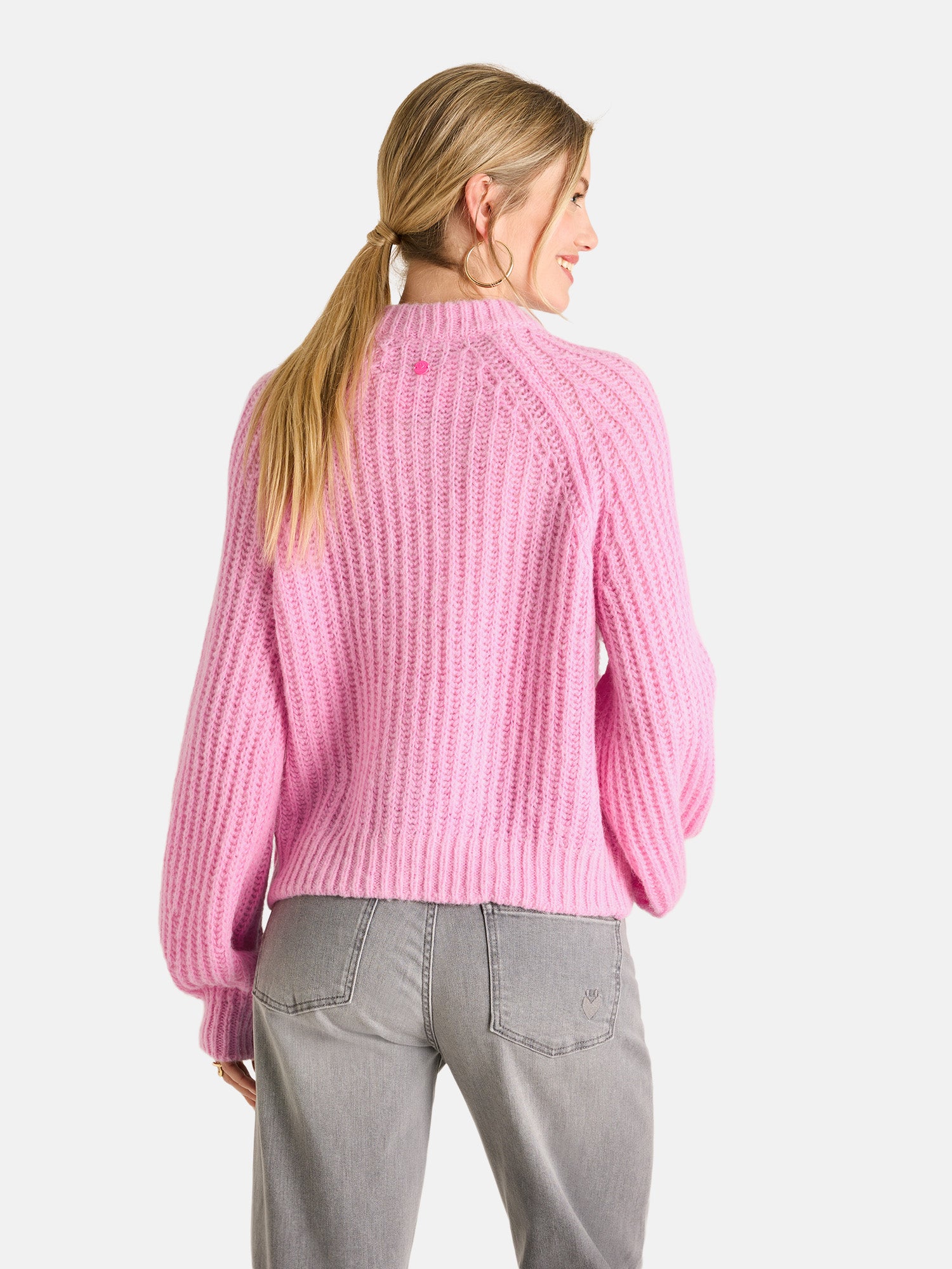Strickjacke "MizaL" aus Alpaka-Wollmix