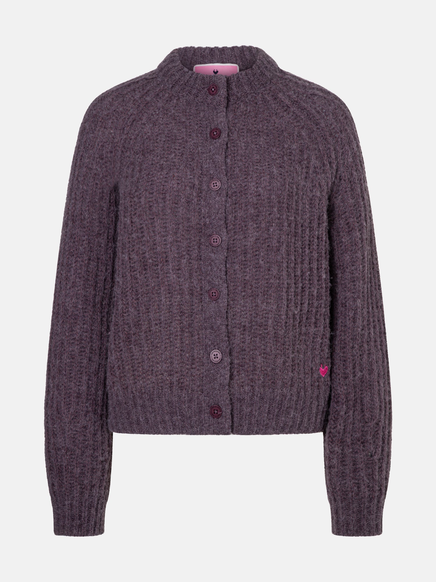 Strickjacke "MizaL" aus Alpaka-Wollmix