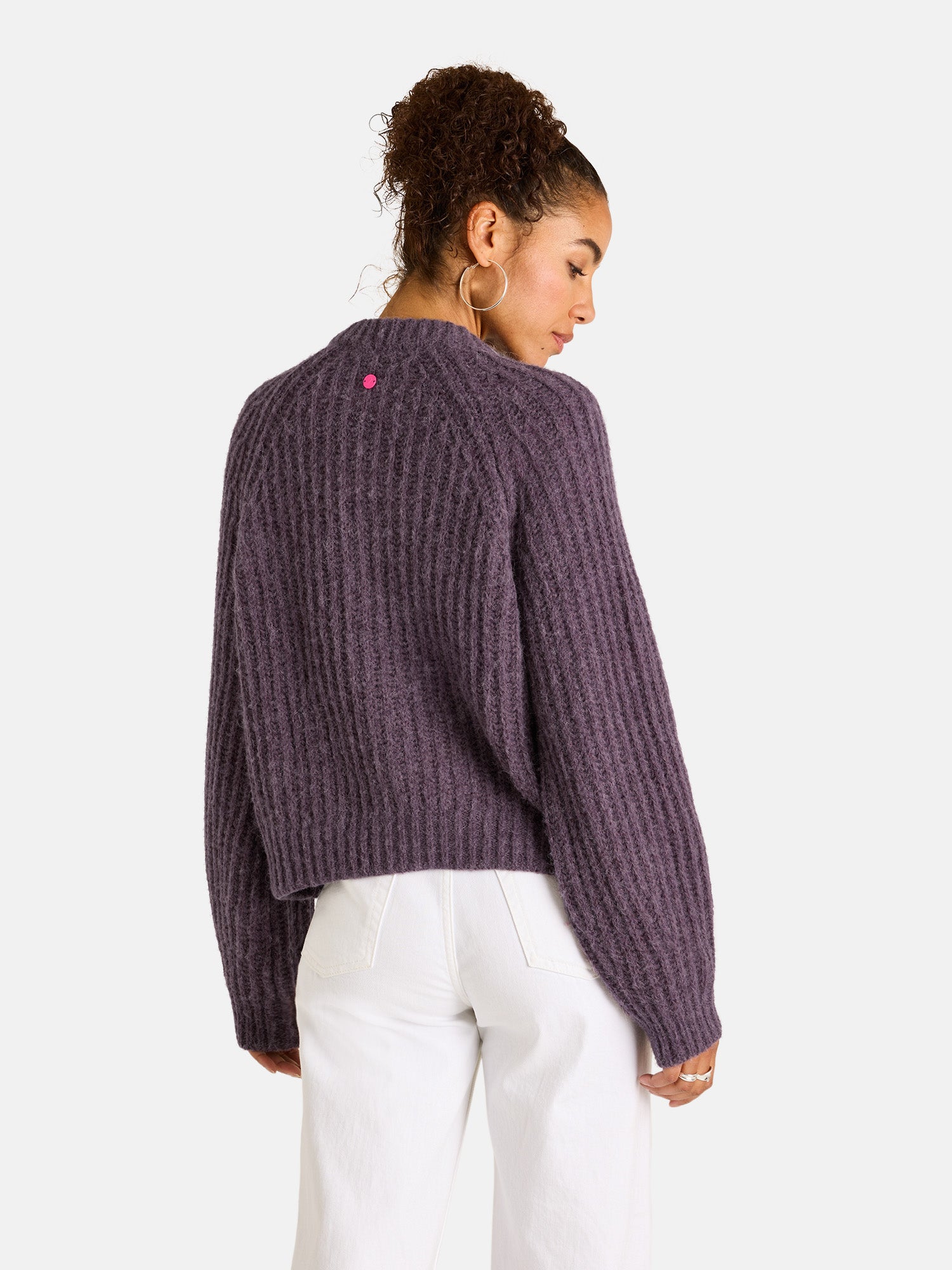 Strickjacke "MizaL" aus Alpaka-Wollmix