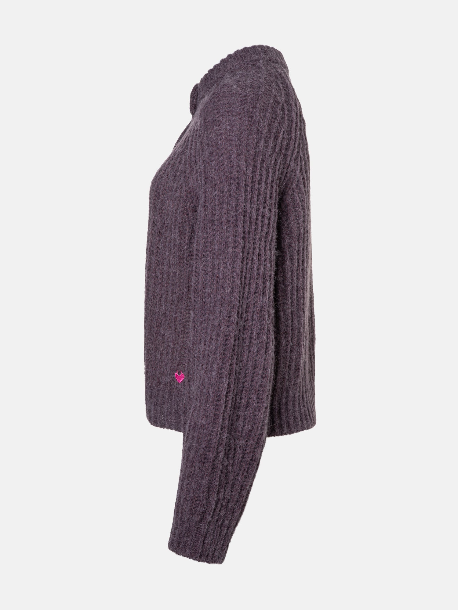 Strickjacke "MizaL" aus Alpaka-Wollmix