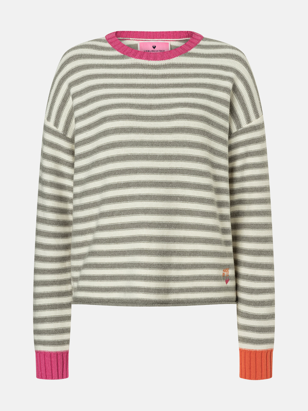 Pullover "NicolettaL" aus Baumwollmix