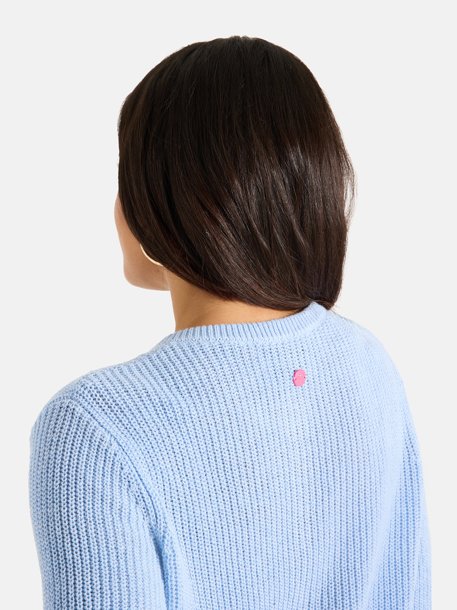 Strickjacke "NinonL" mit Leinen