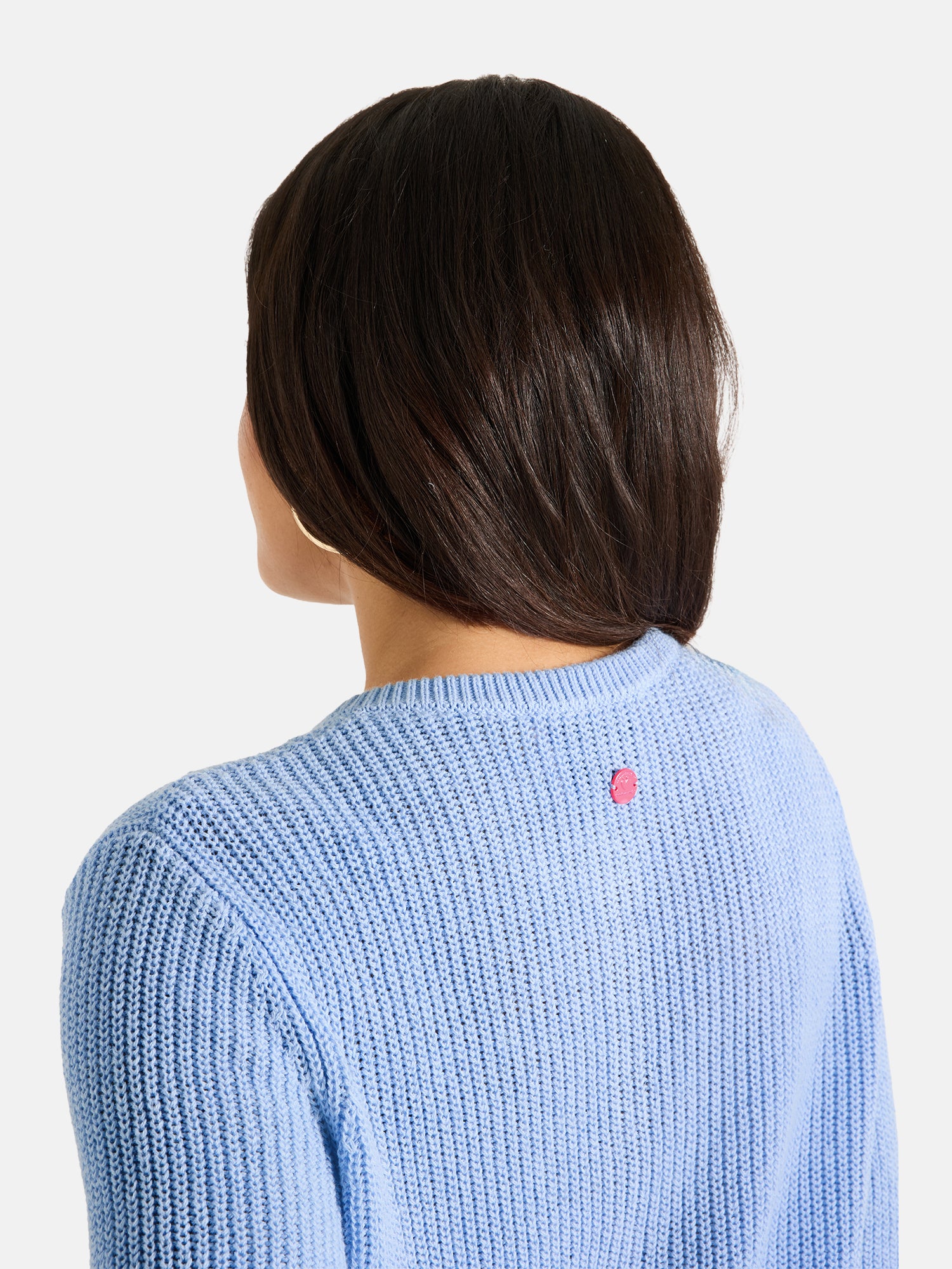 Strickjacke "NinonL" mit Leinen