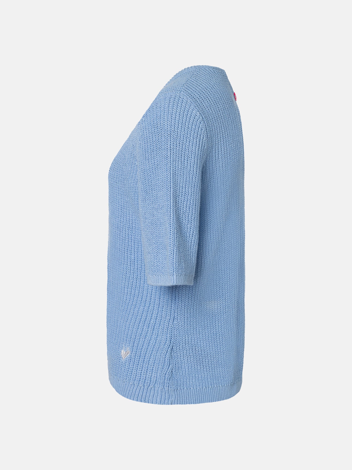 Strickjacke "NinonL" mit Leinen