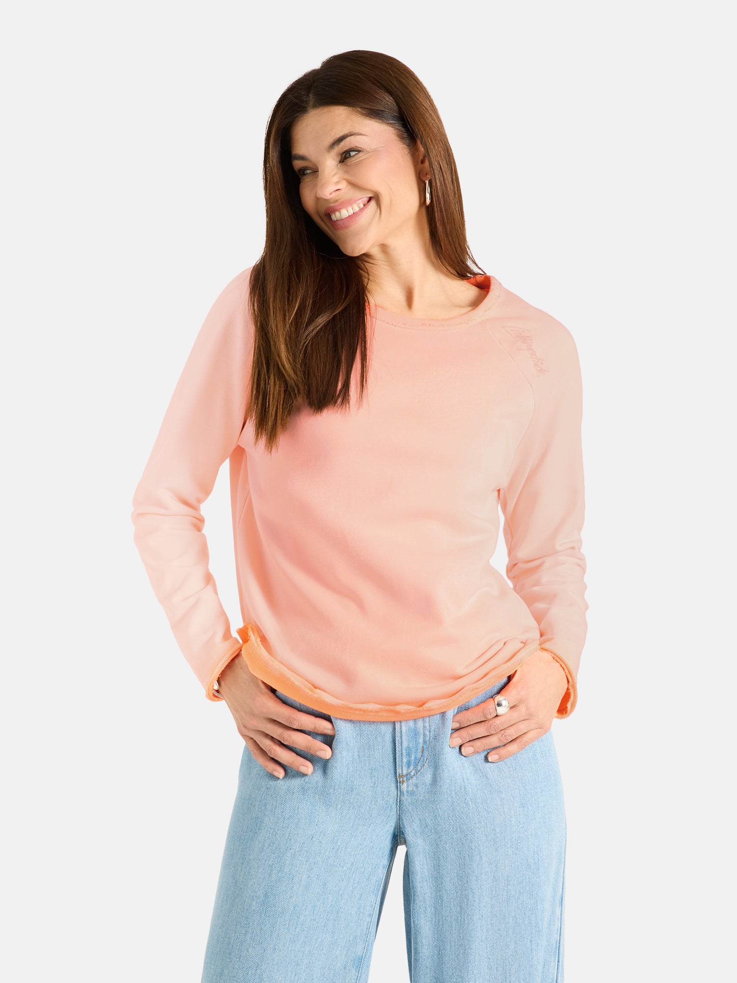 Sweatshirt "OceanL" aus Baumwollmix