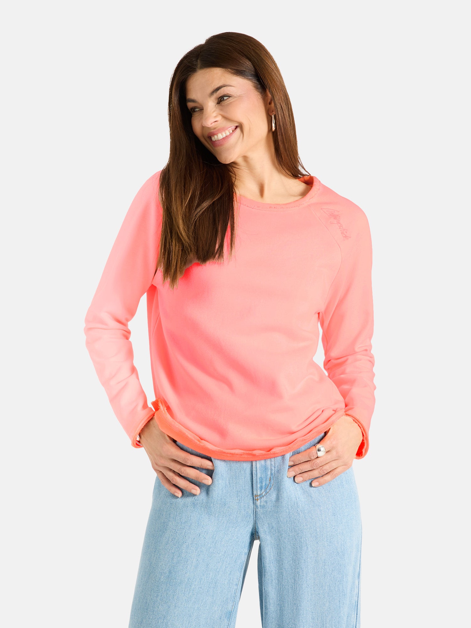 Sweatshirt "OceanL" aus Baumwollmix