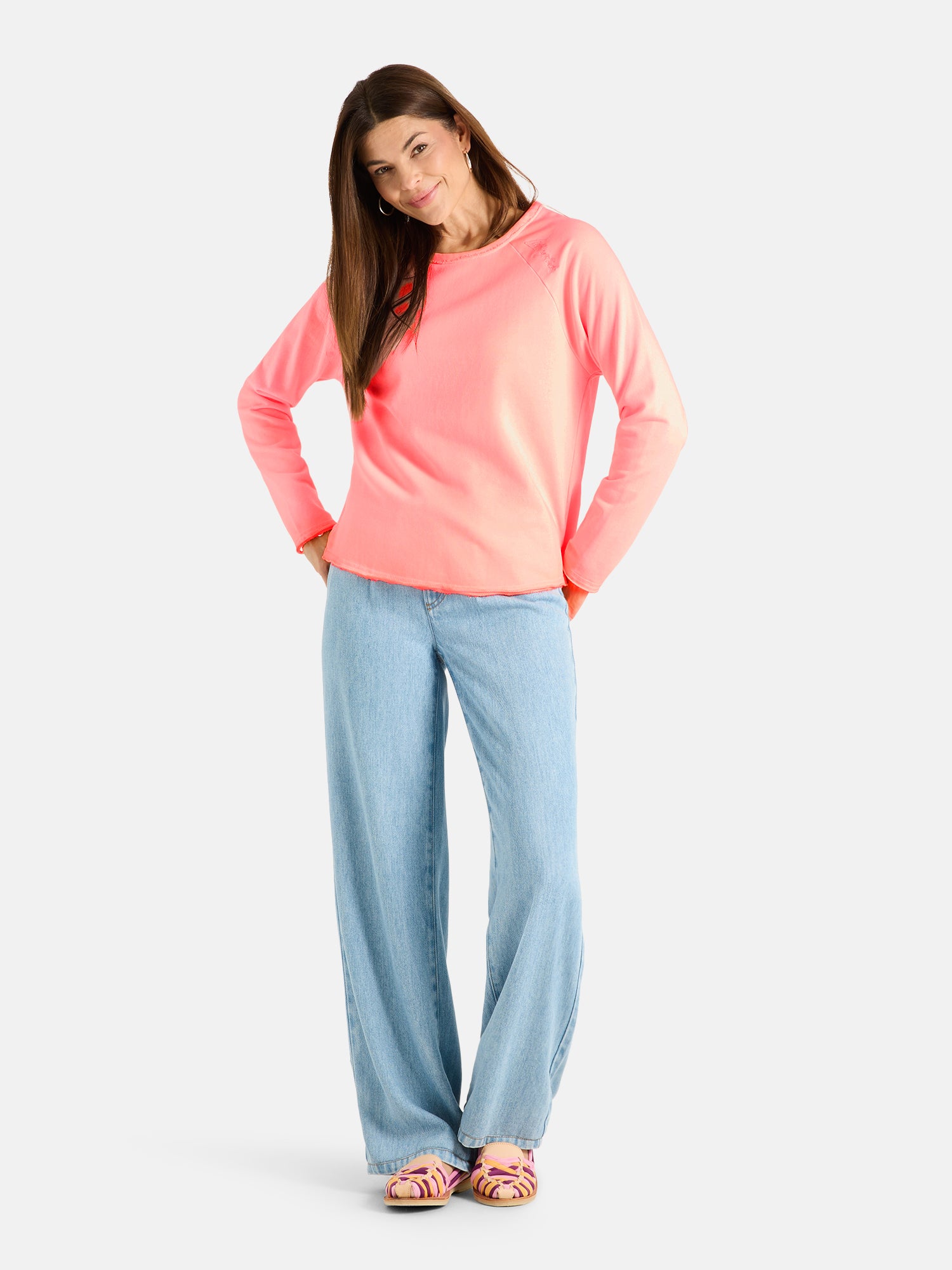 Sweatshirt "OceanL" aus Baumwollmix