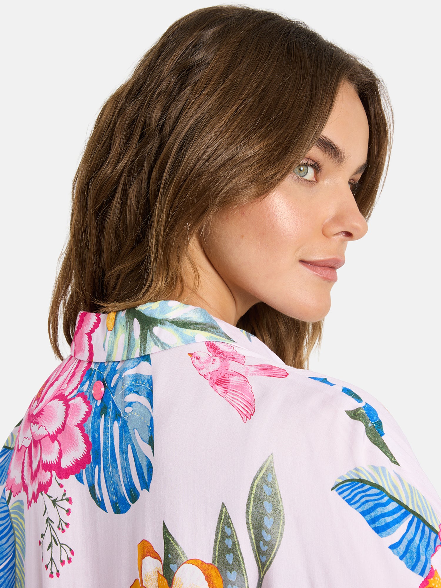 Bluse "OlynnL"aus Baumwolle