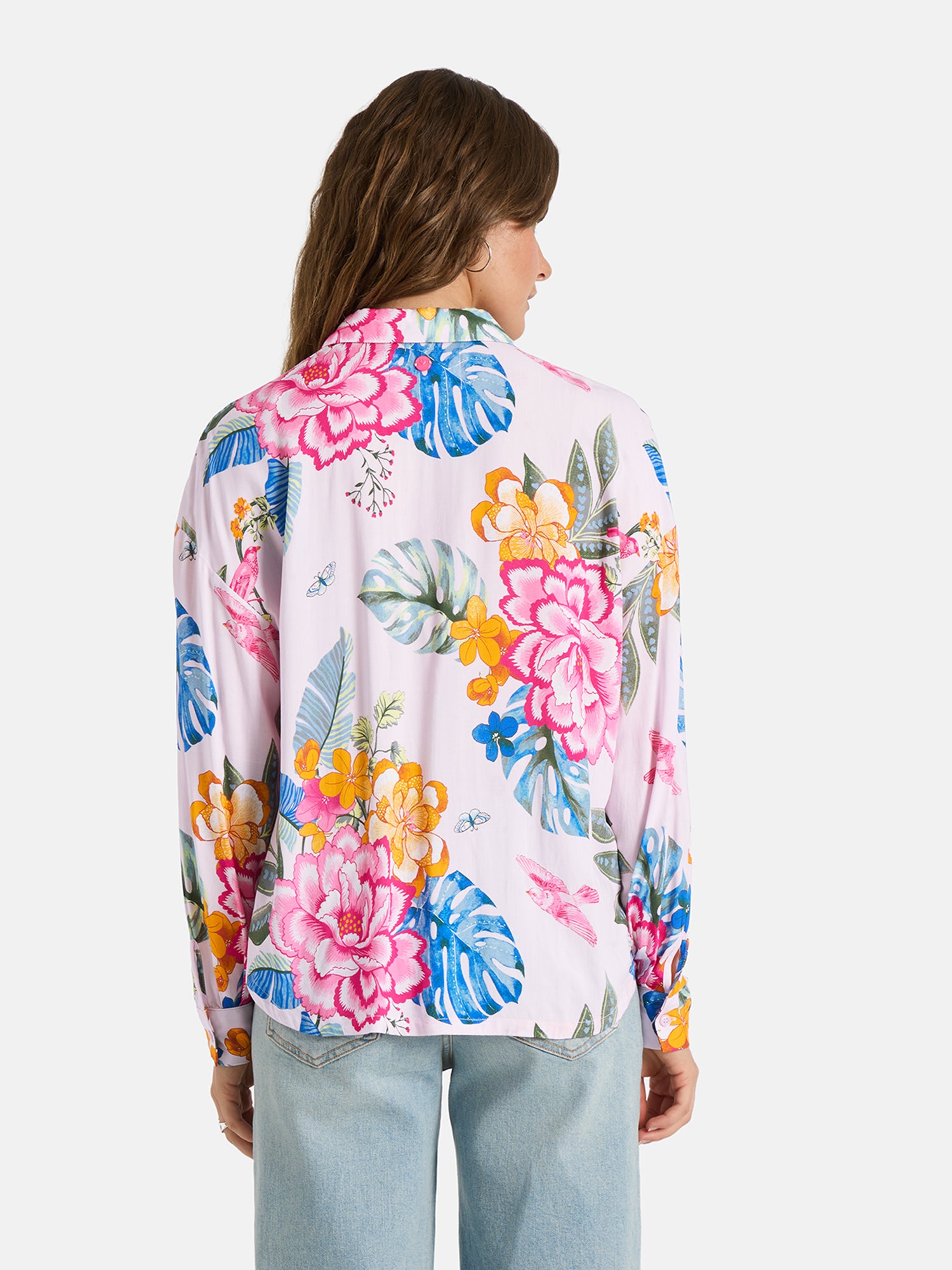 Bluse "OlynnL"aus Baumwolle