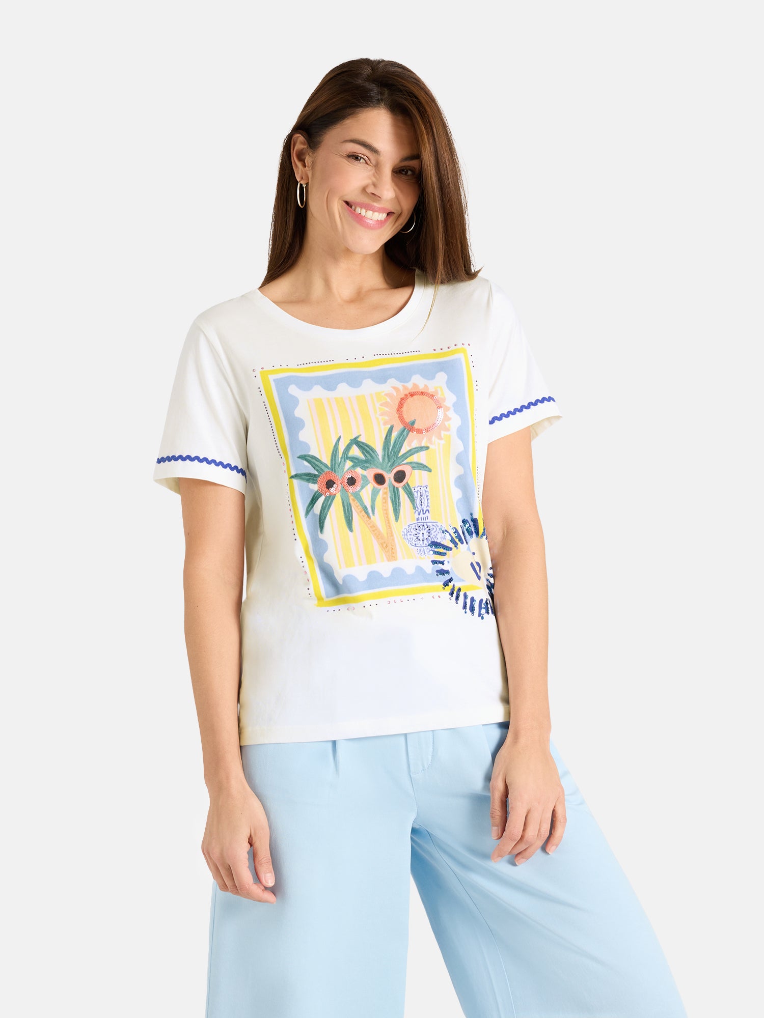 Shirt "PaulaL" aus Baumwolle