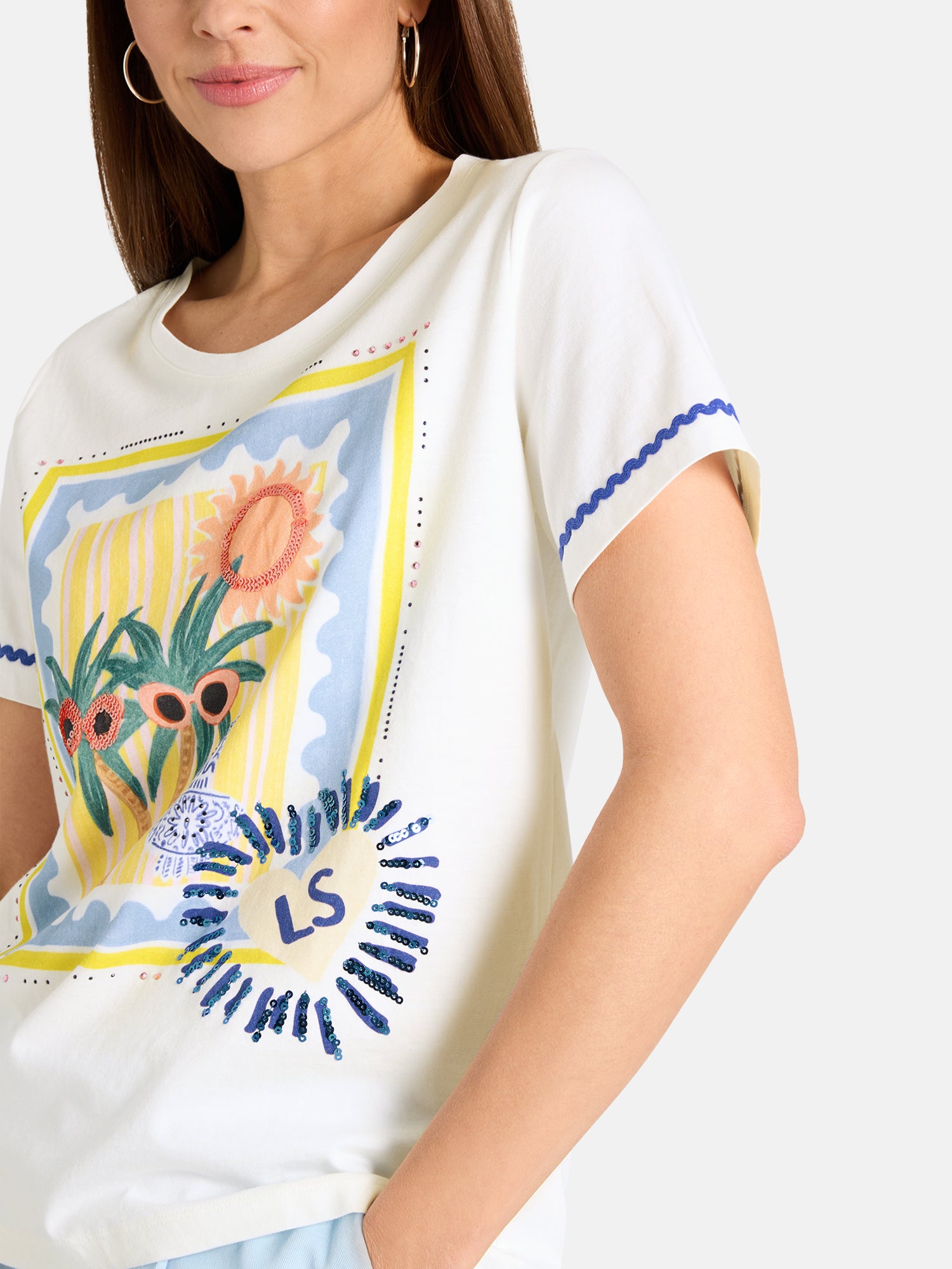 Shirt "PaulaL" aus Baumwolle