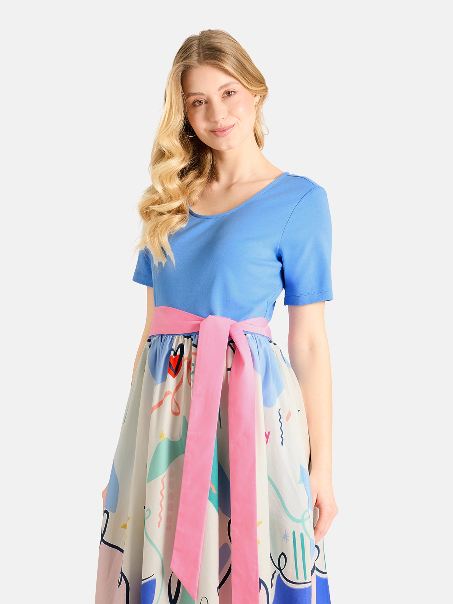 Kleid "RabieL" aus Baumwollmix