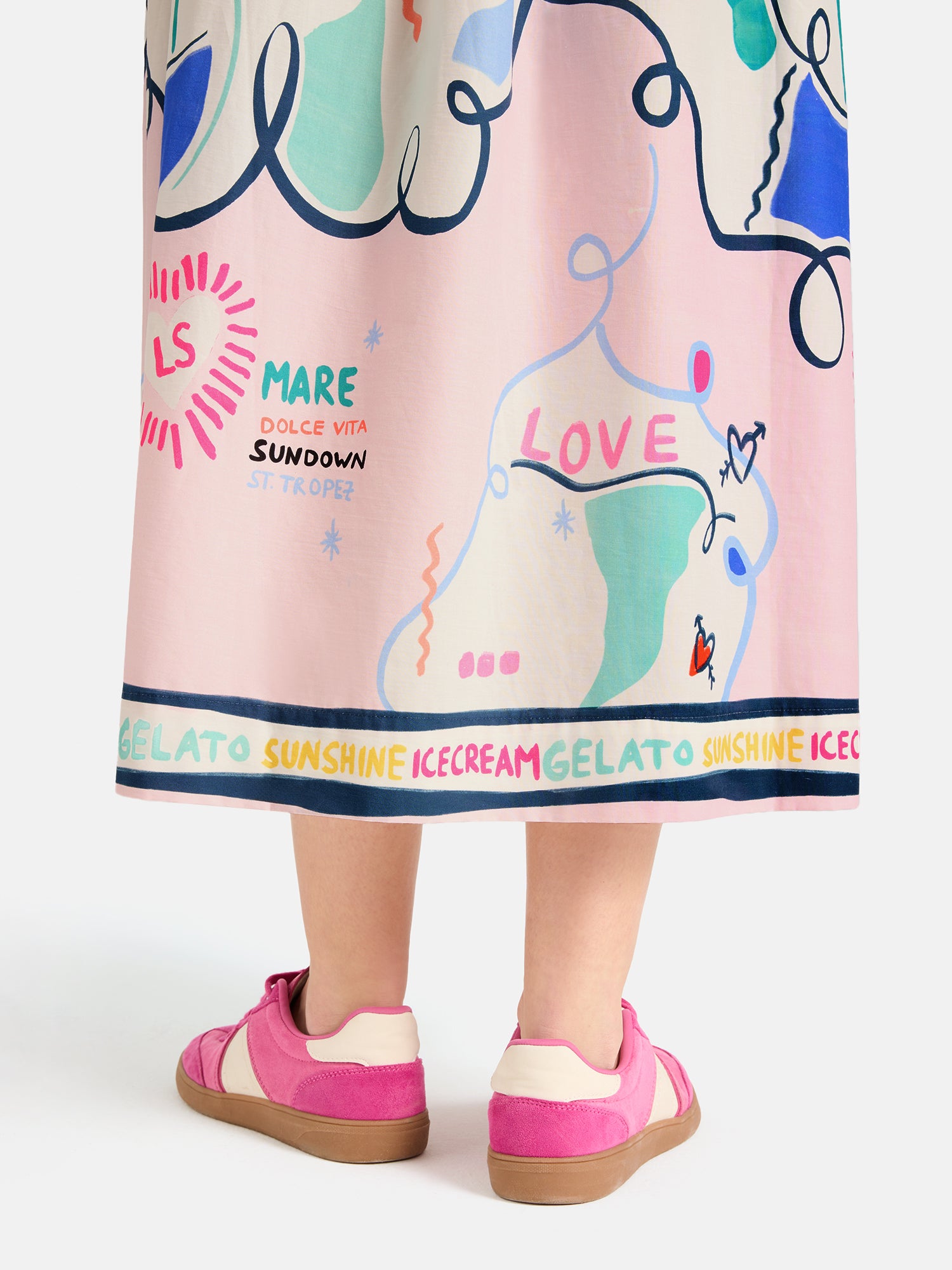 Kleid "RabieL" aus Baumwollmix