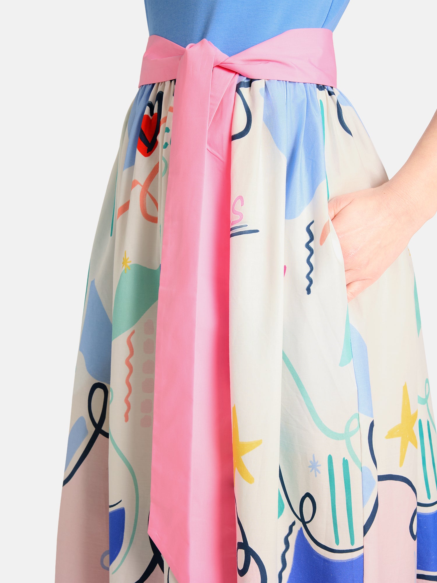 Kleid "RabieL" aus Baumwollmix