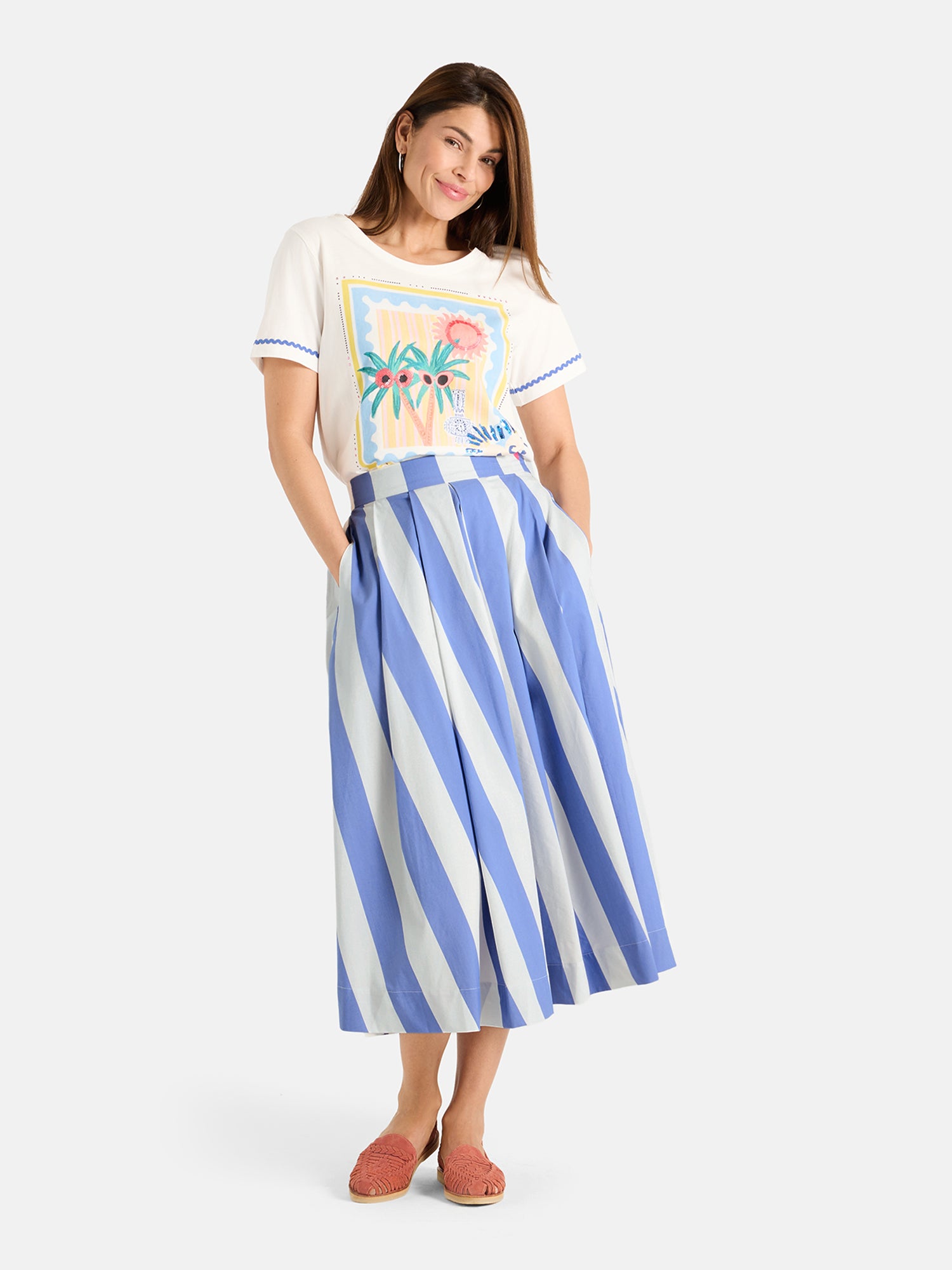 Rock "RaniaL" aus Baumwollmix