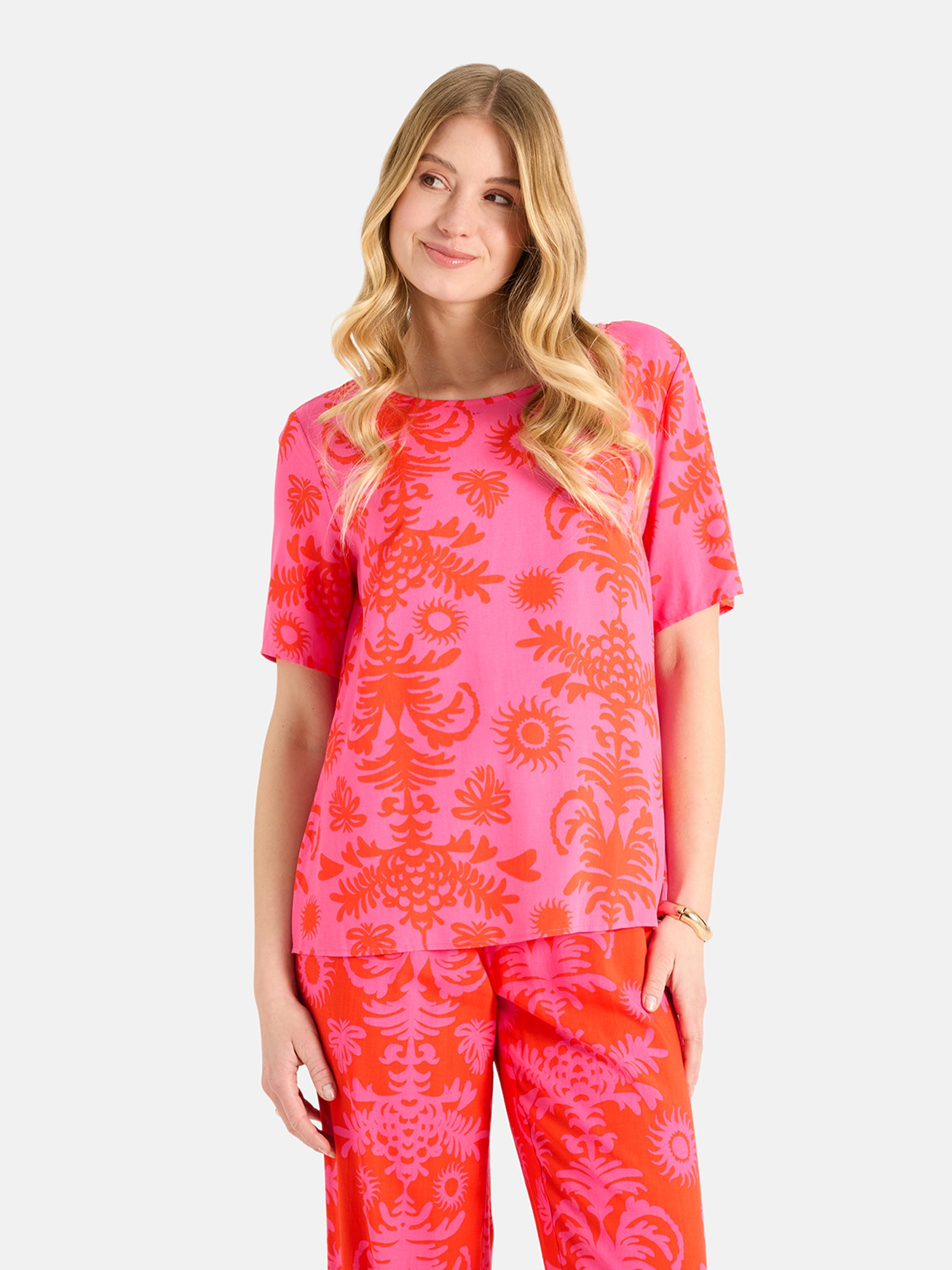 Bluse "ReneeL" aus Viskose