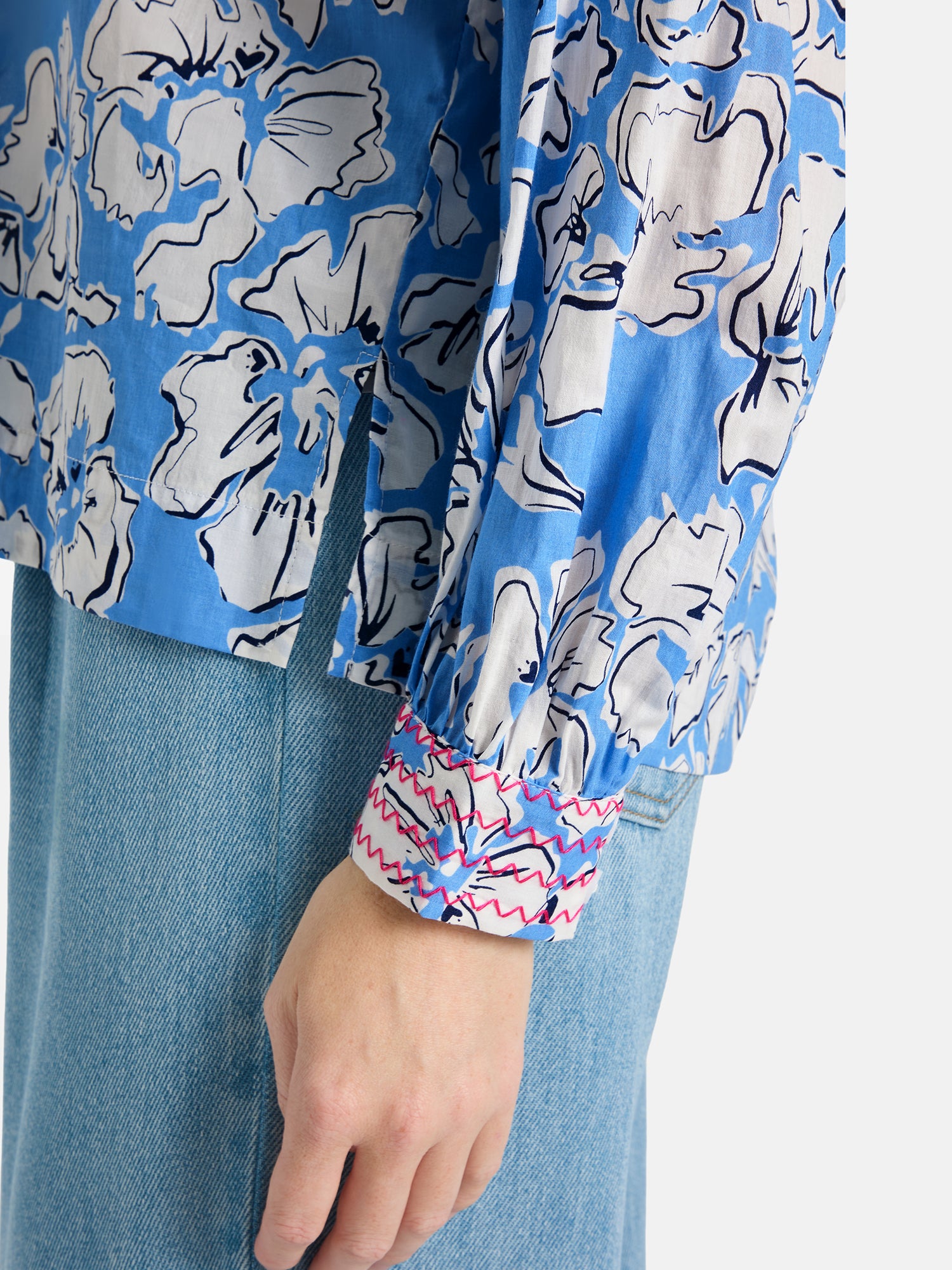 Bluse "RukaniL" aus Baumwolle