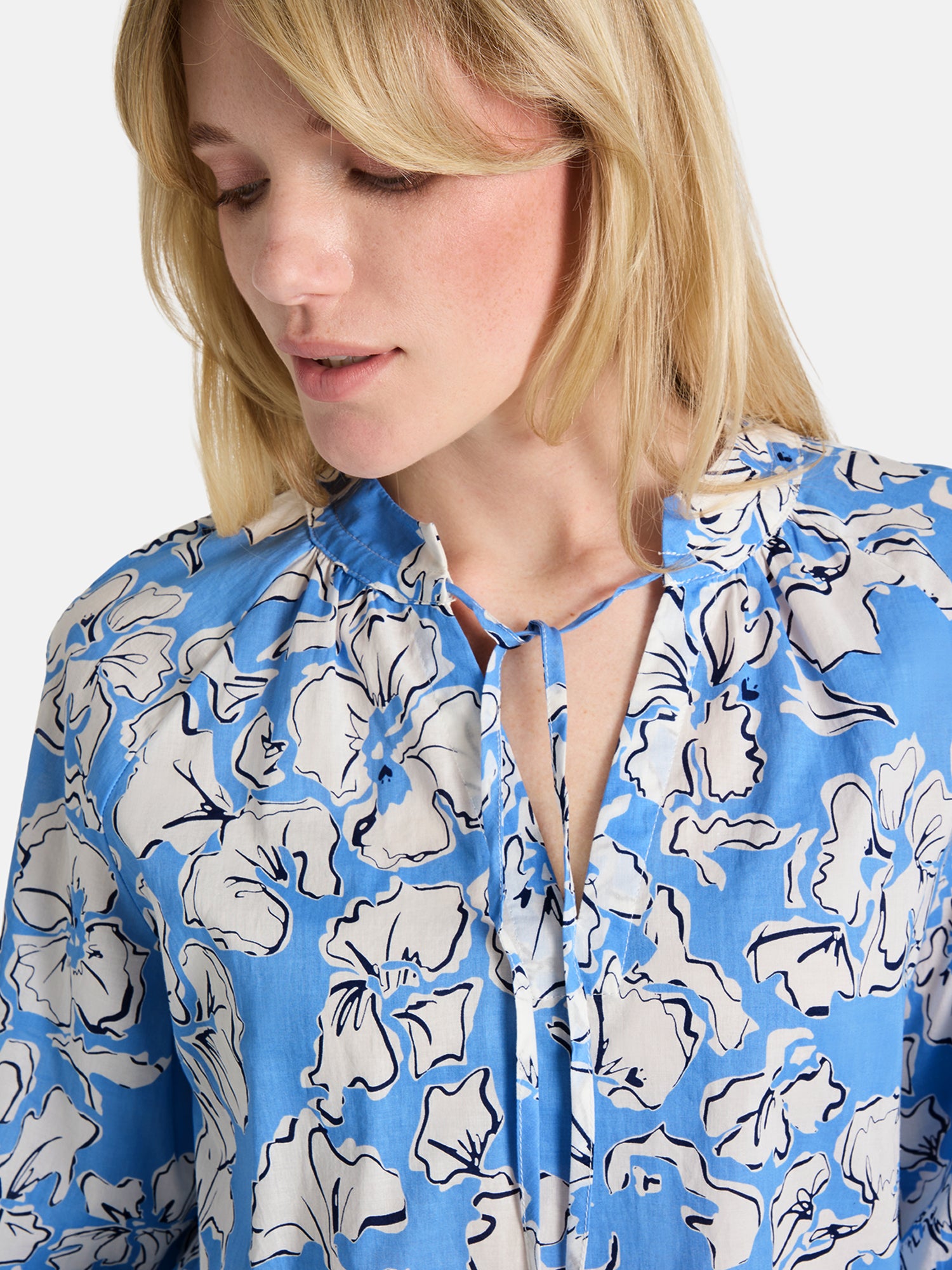 Bluse "RukaniL" aus Baumwolle