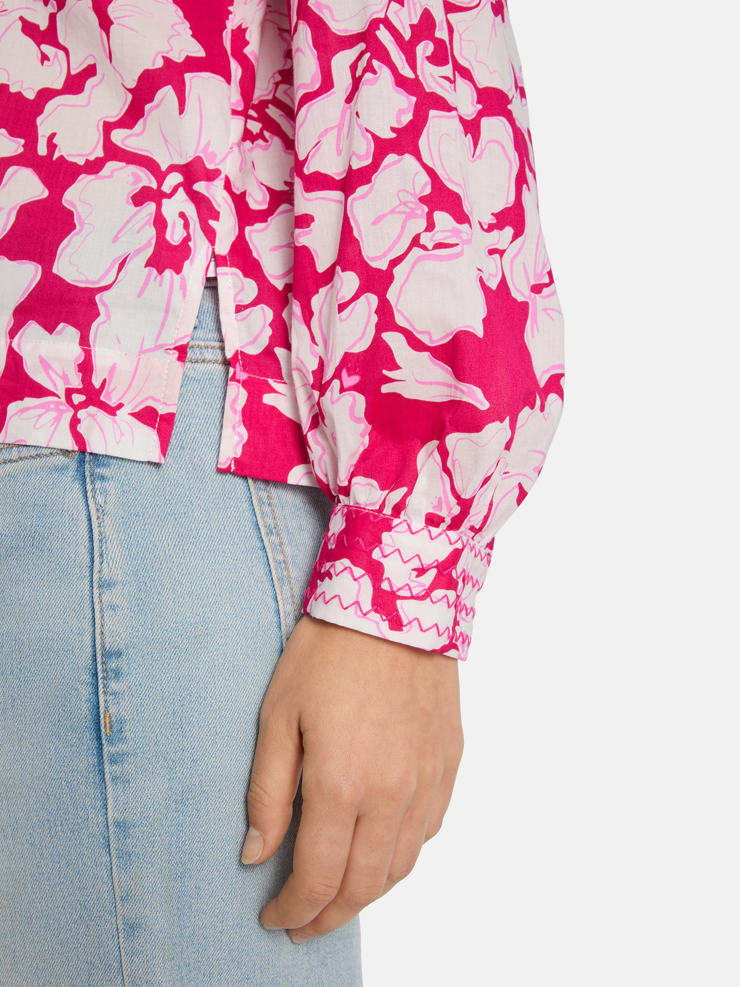 Bluse "RukaniL" aus Baumwolle