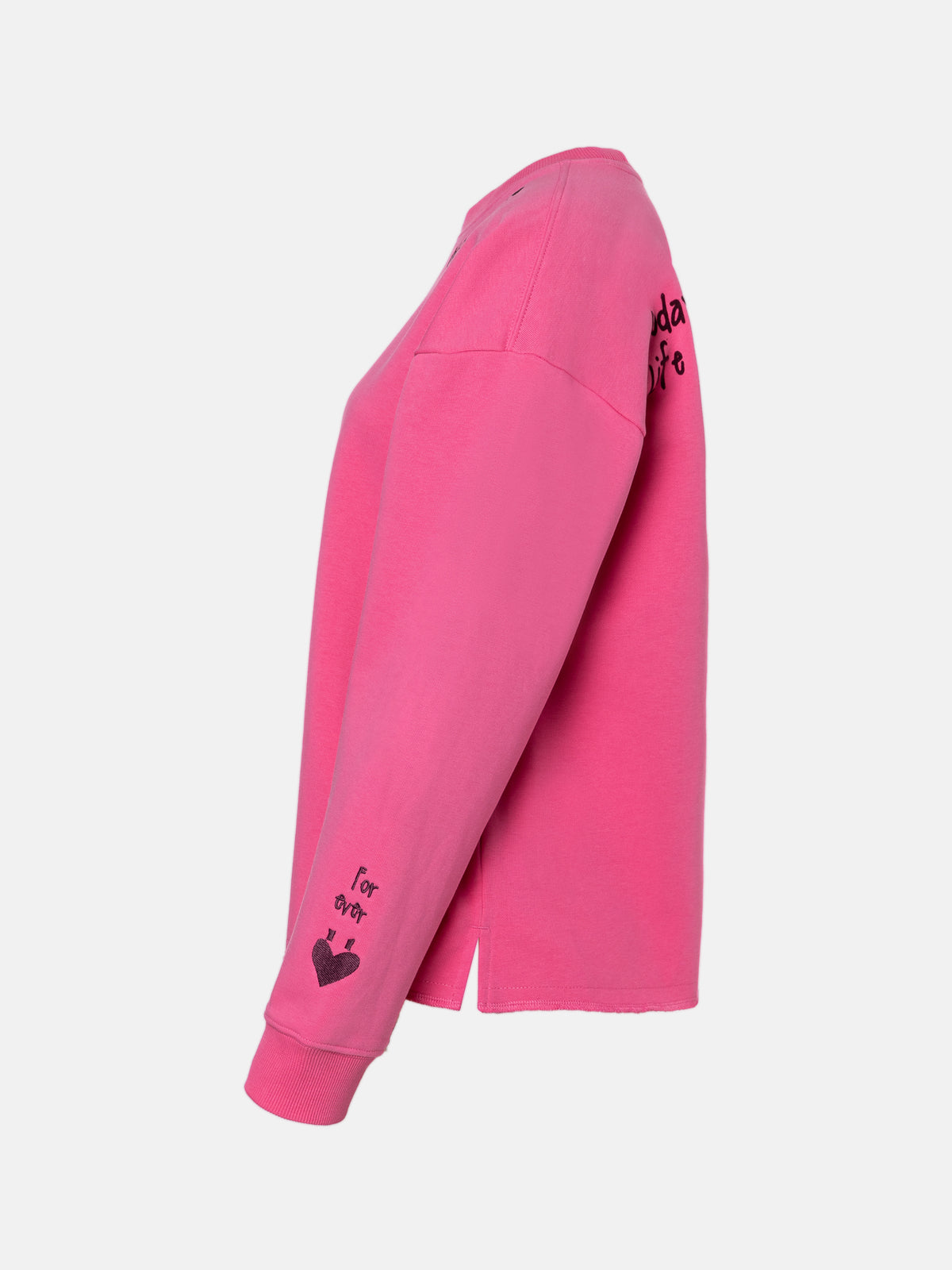 Sweatshirt "ShineL" aus Baumwollmix