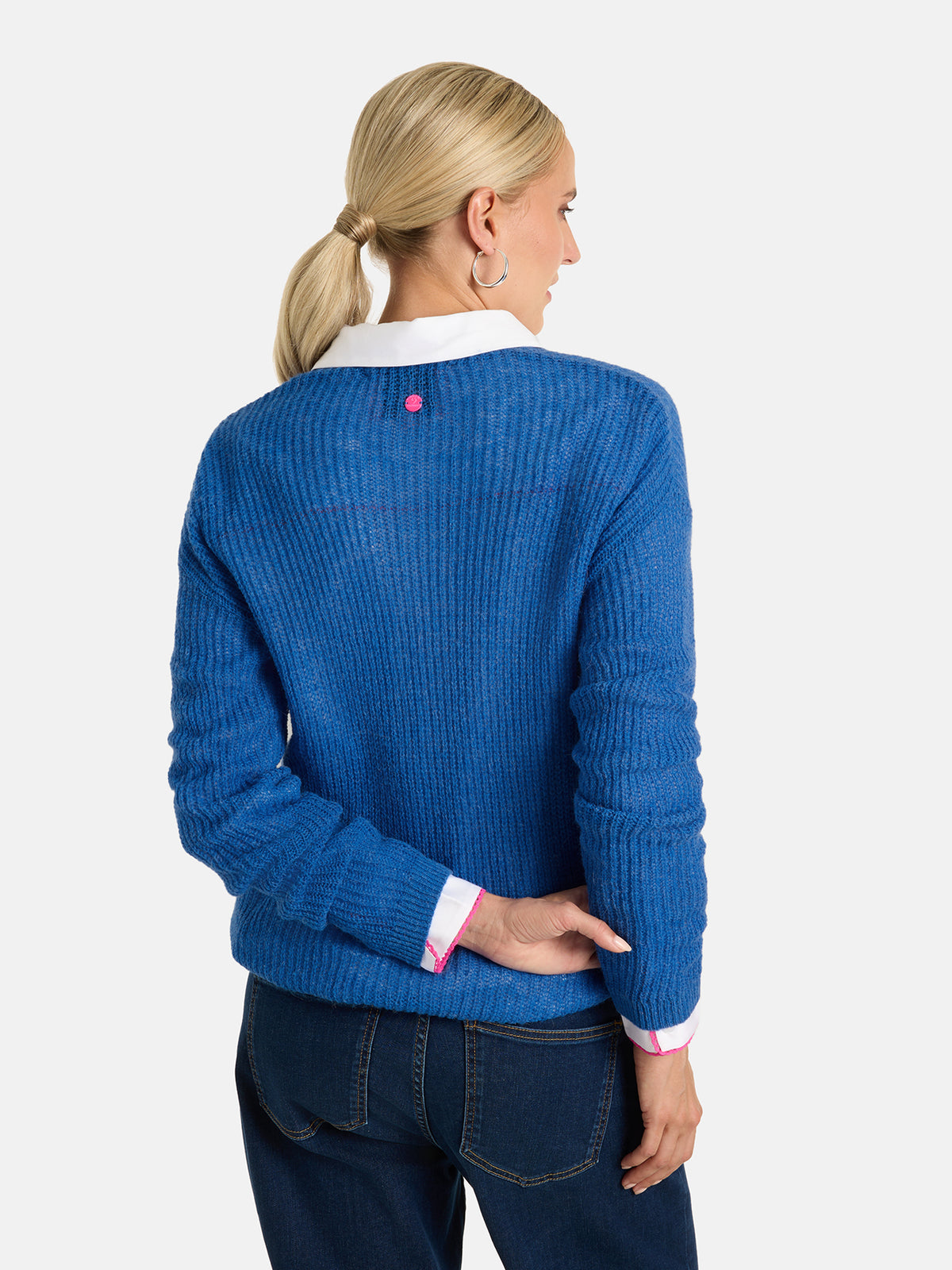 Strickjacke "SkalaL" mit Wolle