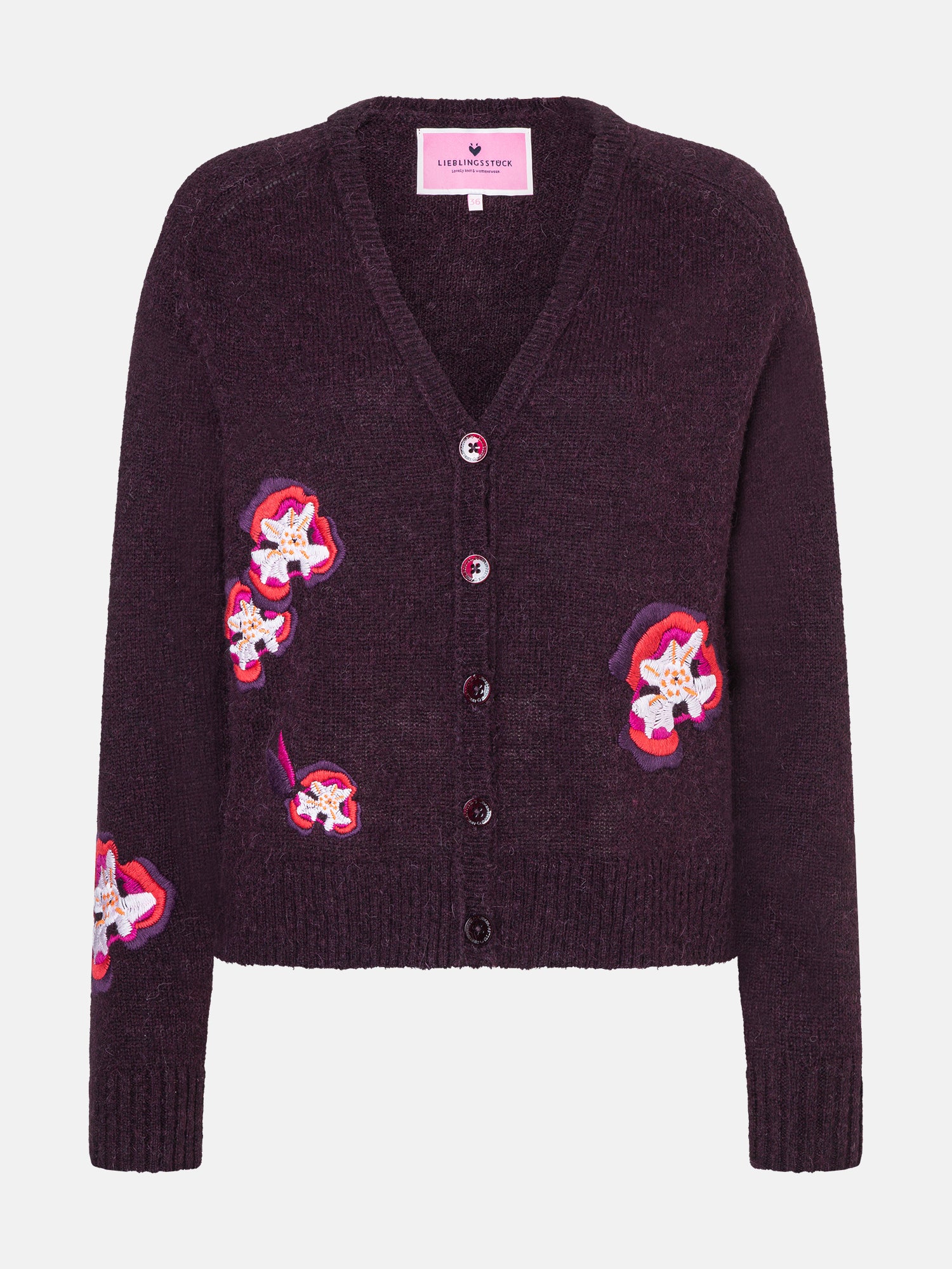 Strickjacke "SkiraL" mit Alpaka