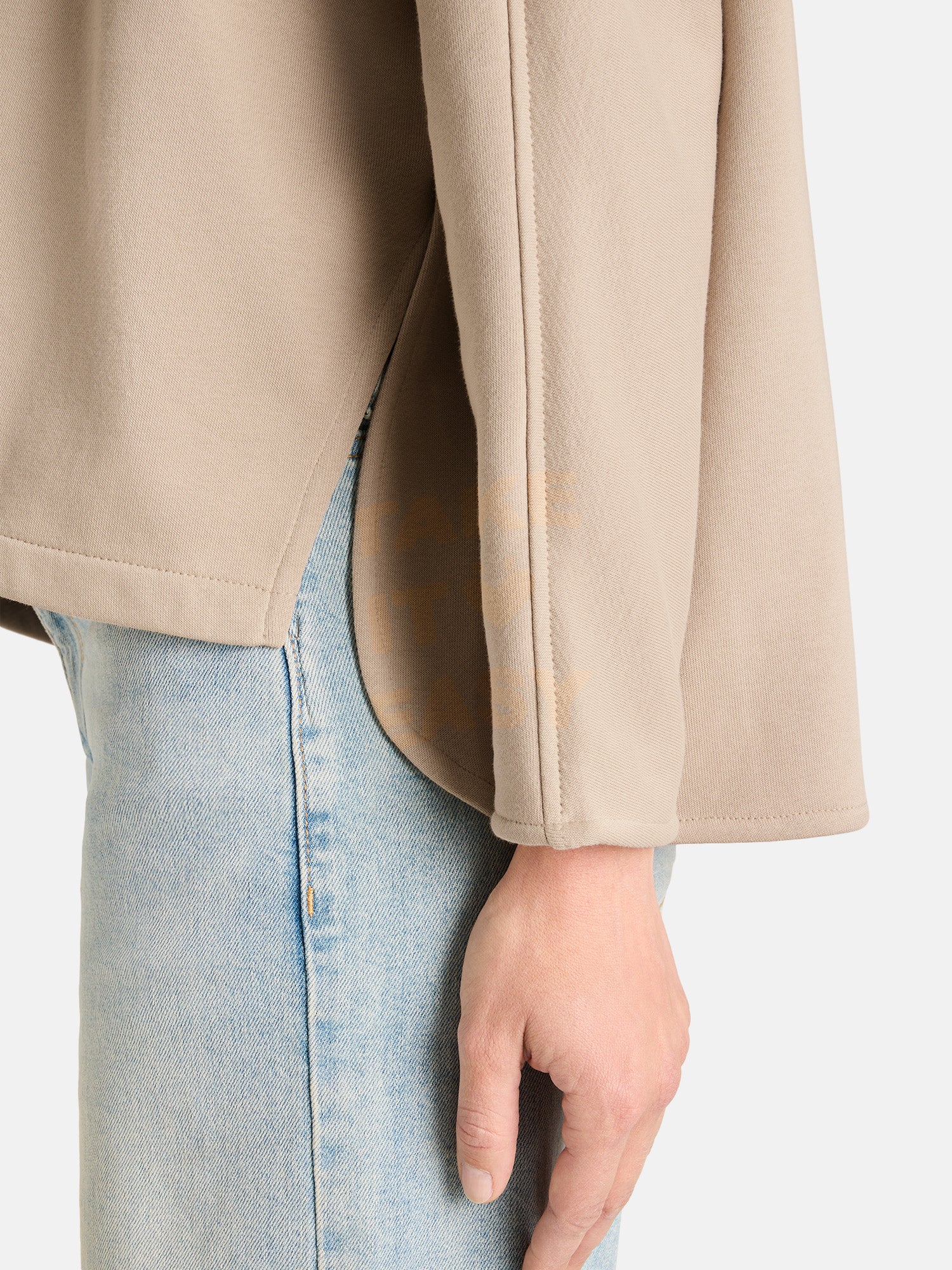 Sweatshirt "SmillaL" aus Baumwollmix