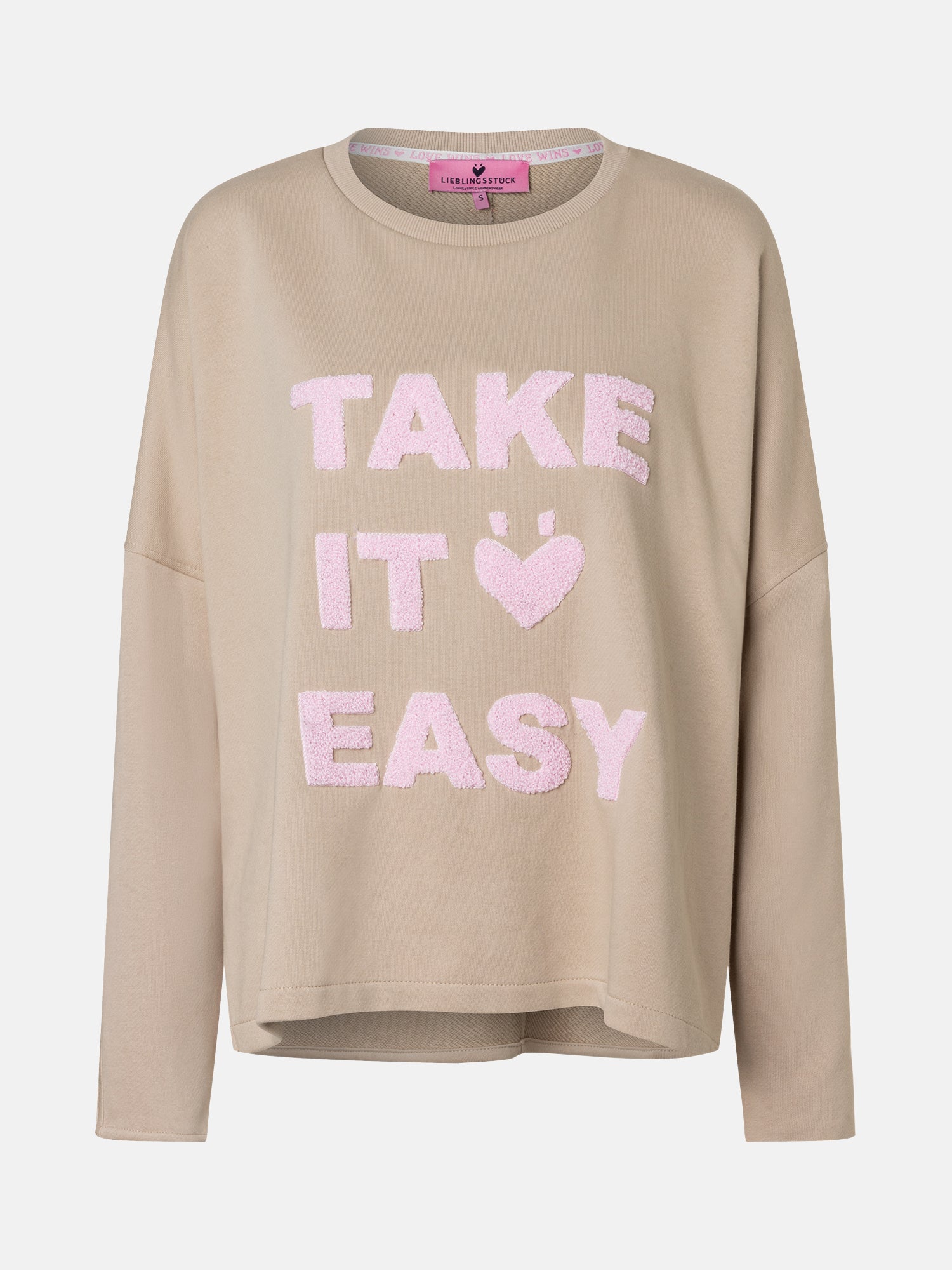 Sweatshirt "SmillaL" aus Baumwollmix