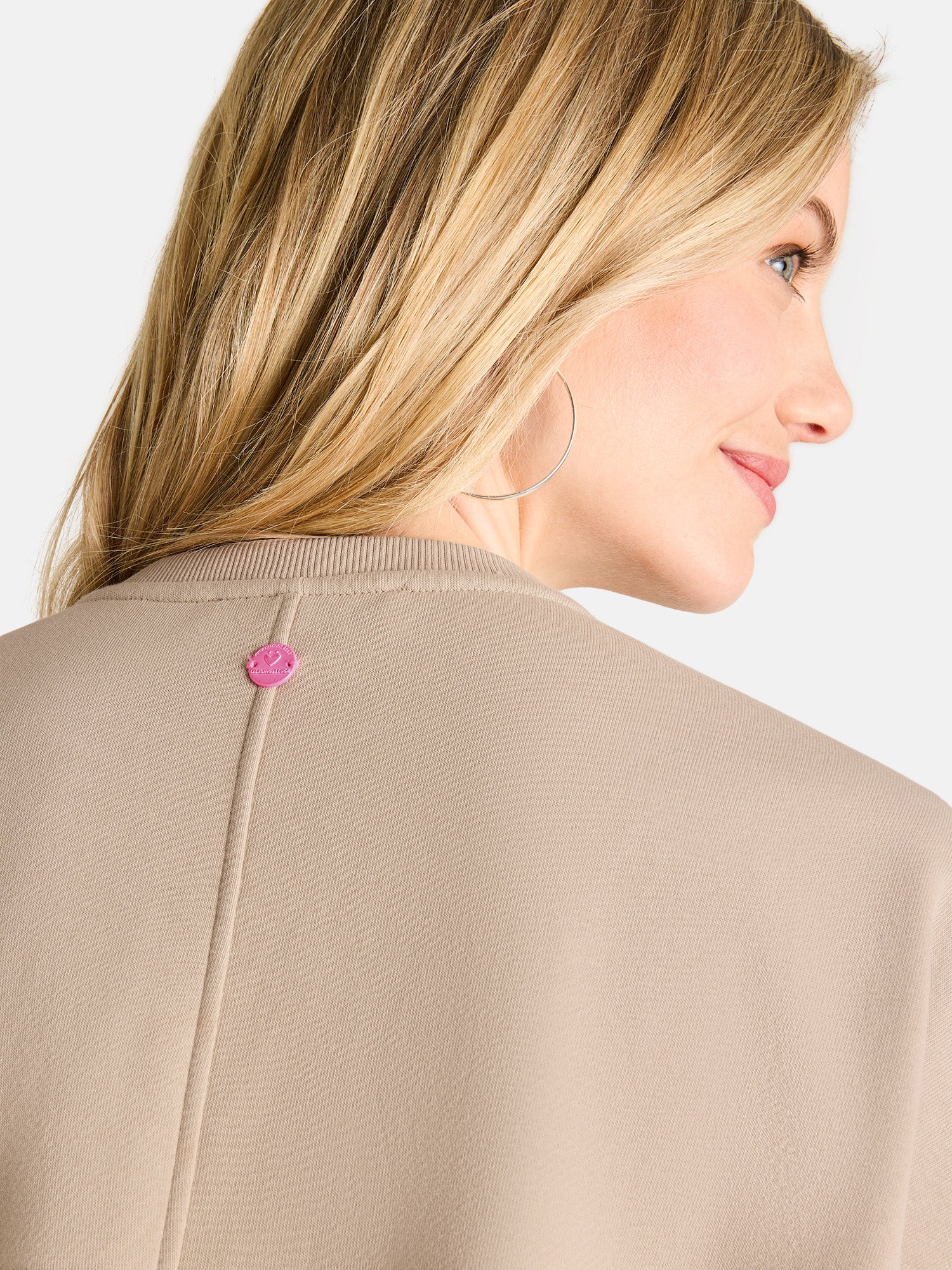 Sweatshirt "SmillaL" aus Baumwollmix