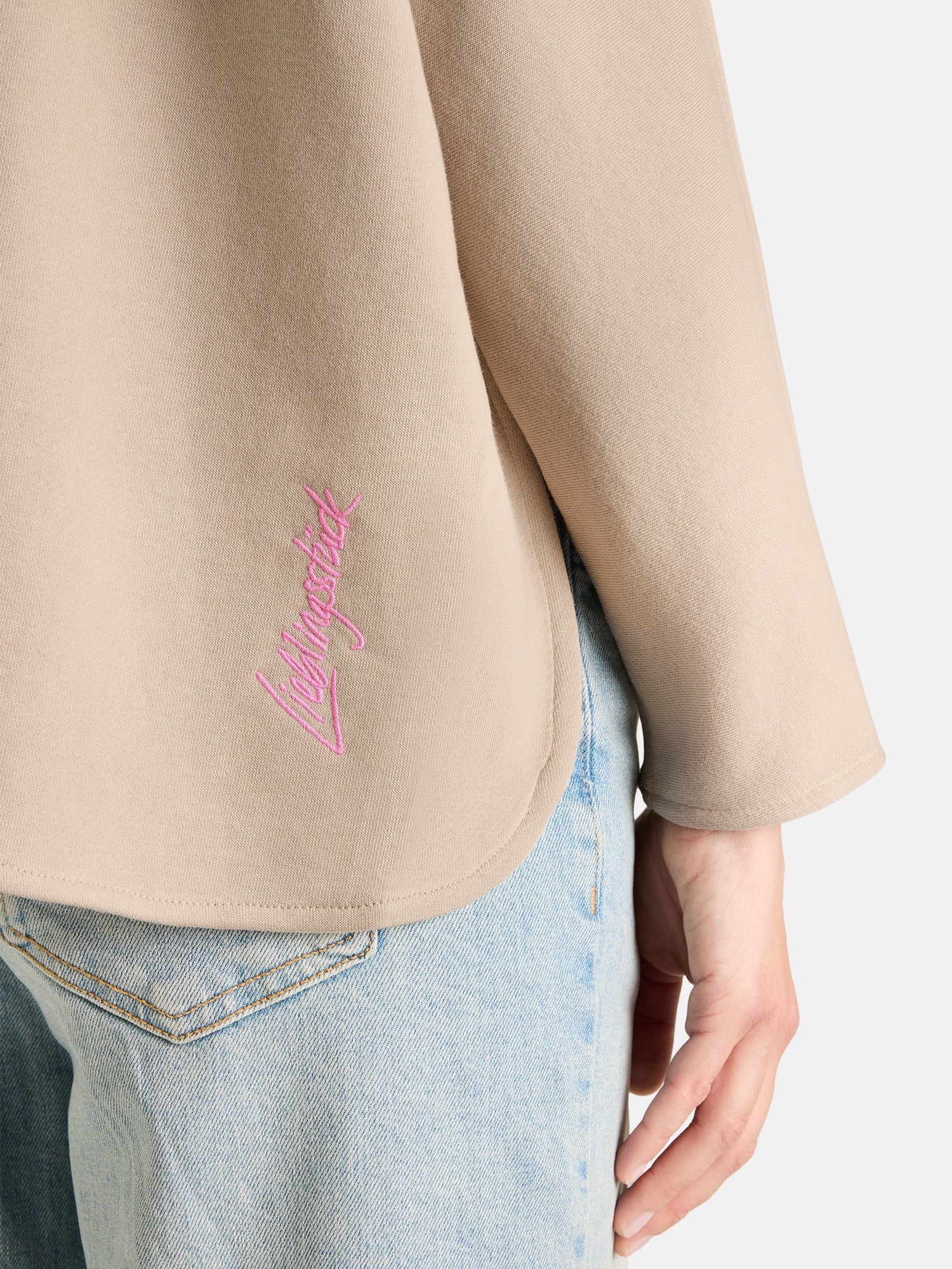 Sweatshirt "SmillaL" aus Baumwollmix