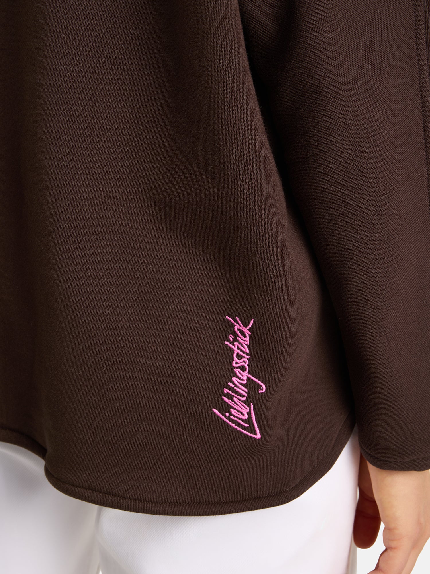 Sweatshirt "SmillaL" aus Baumwollmix