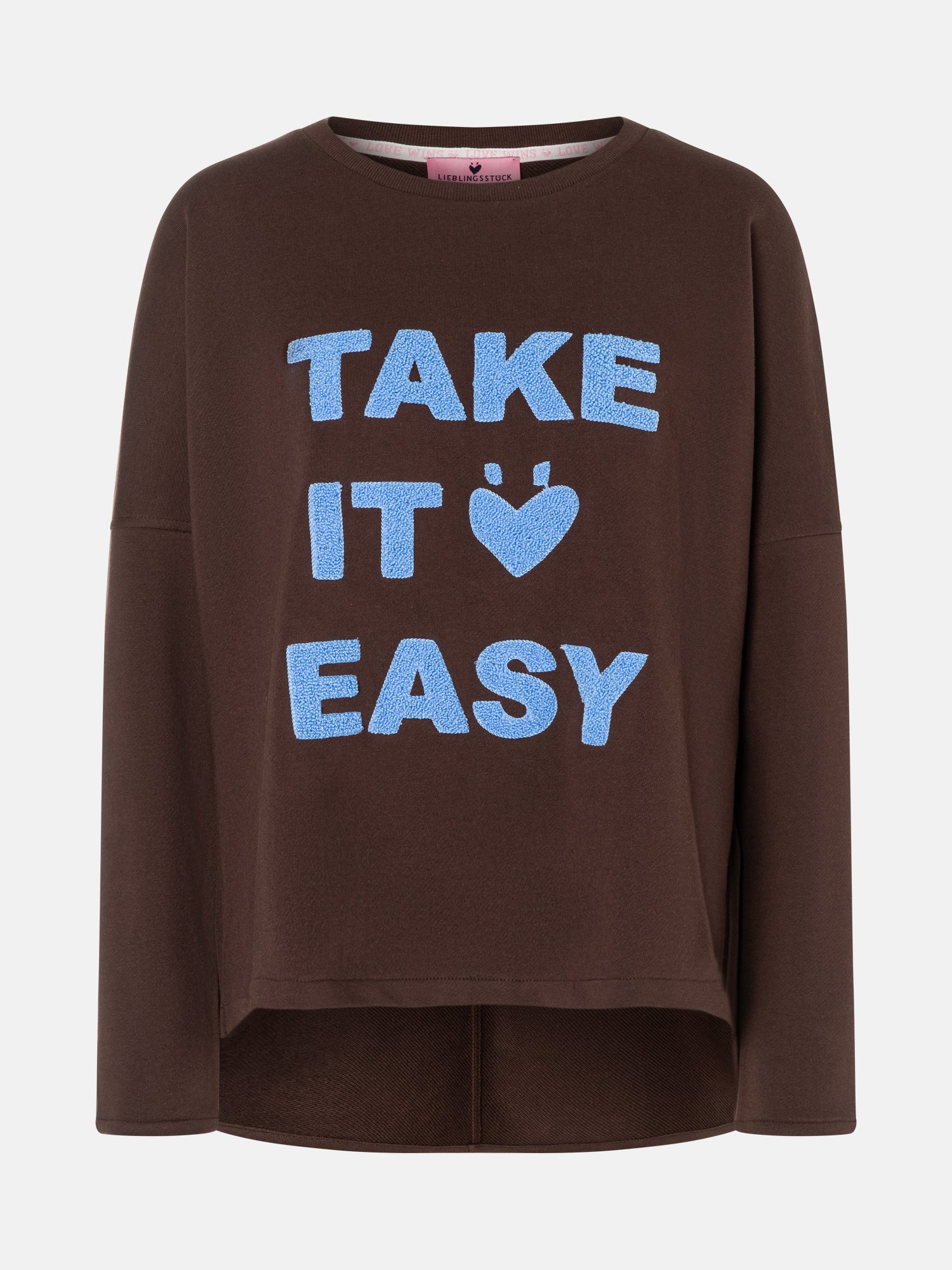 Sweatshirt "SmillaL" aus Baumwollmix